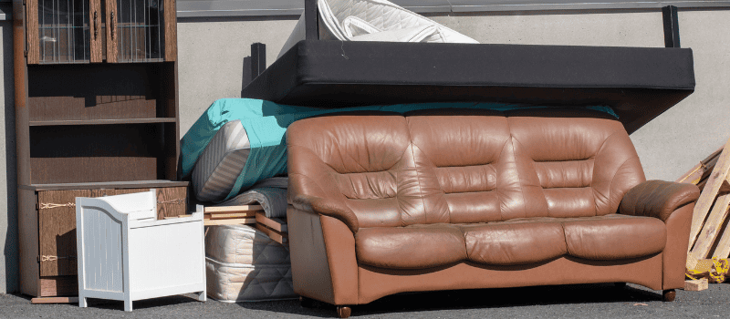 Where to throw away furniture