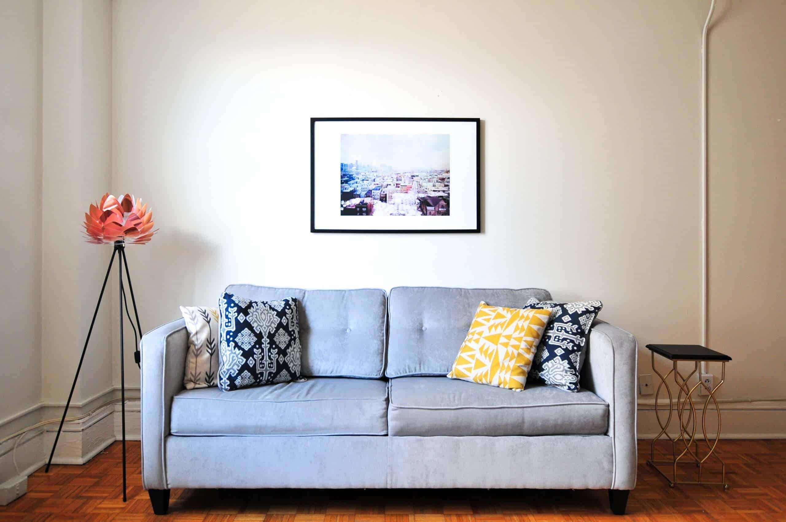 Sofa Removal: Small Repair How-To’s for the Floor and Wall