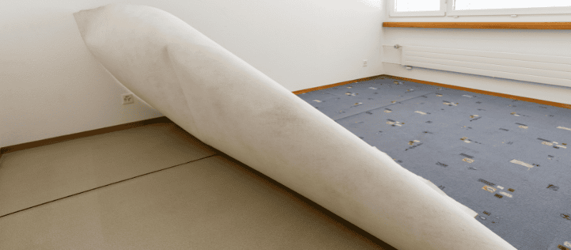 how to tear up carpet