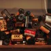 A pile of old batteries