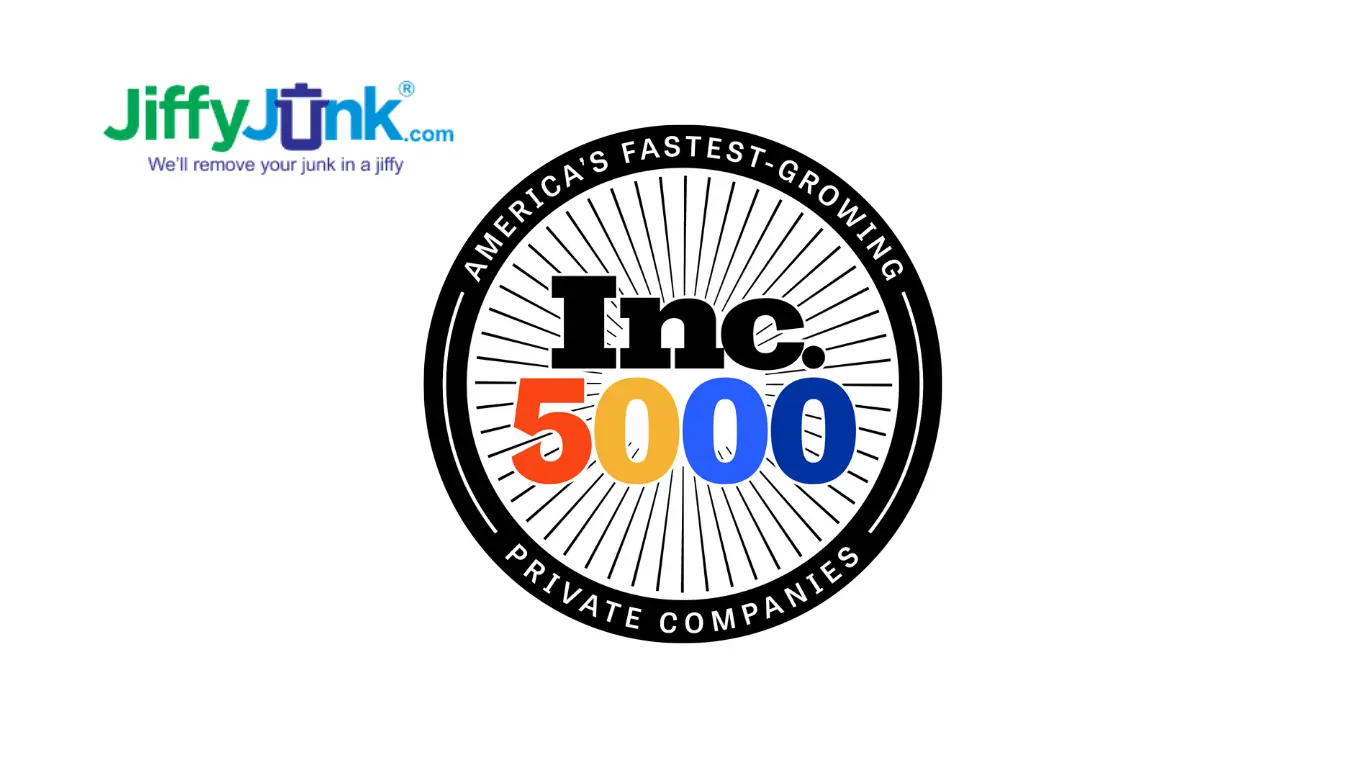 Jiffy Junk Earns Spot on 2024 Inc. 5000 List of Fastest-Growing Companies