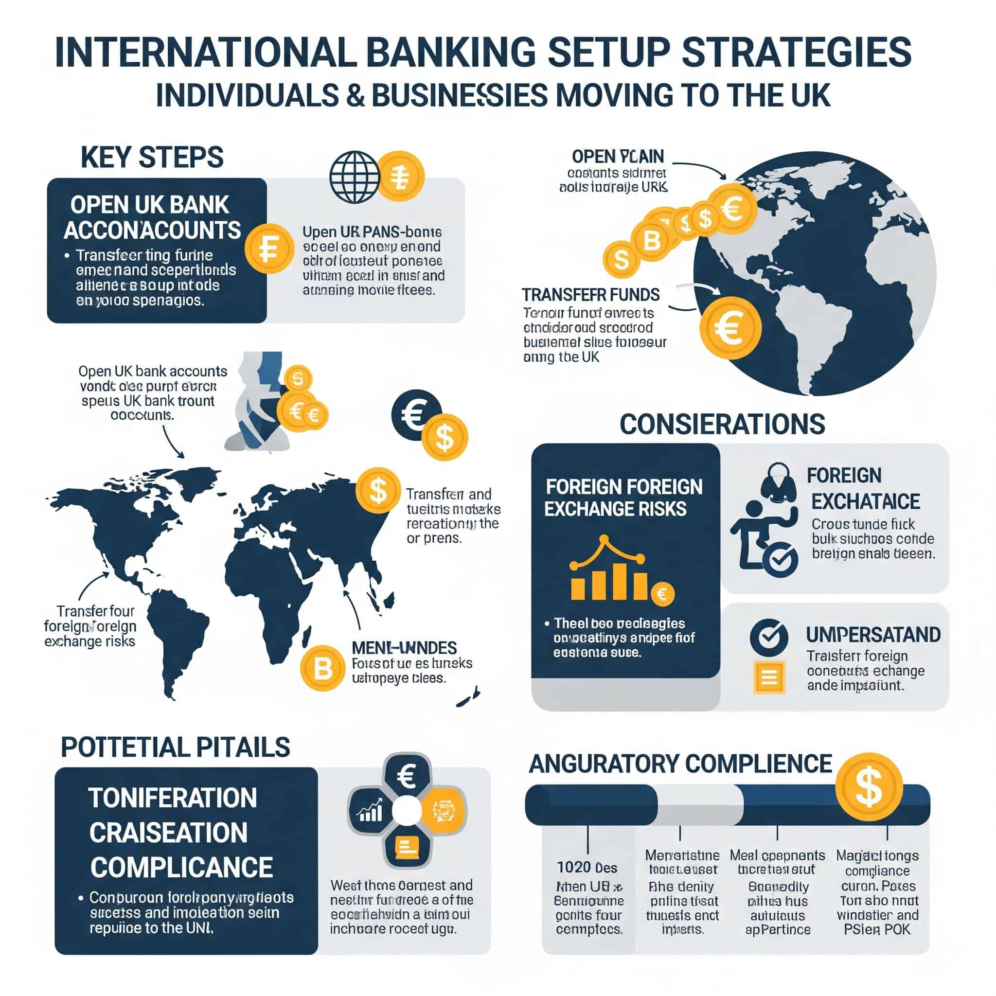 International banking setup strategies for moving to the UK