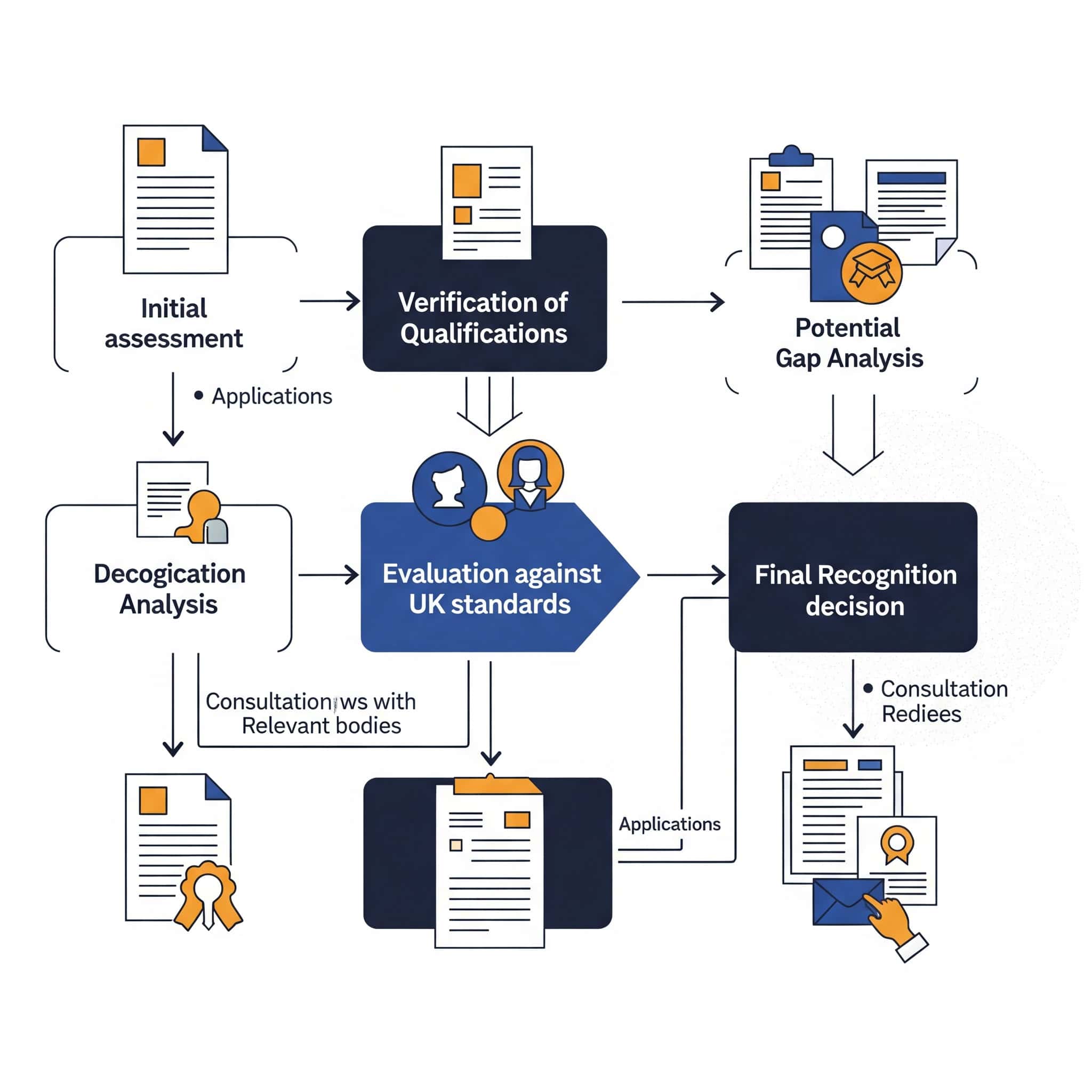 Professional qualification recognition process in the UK