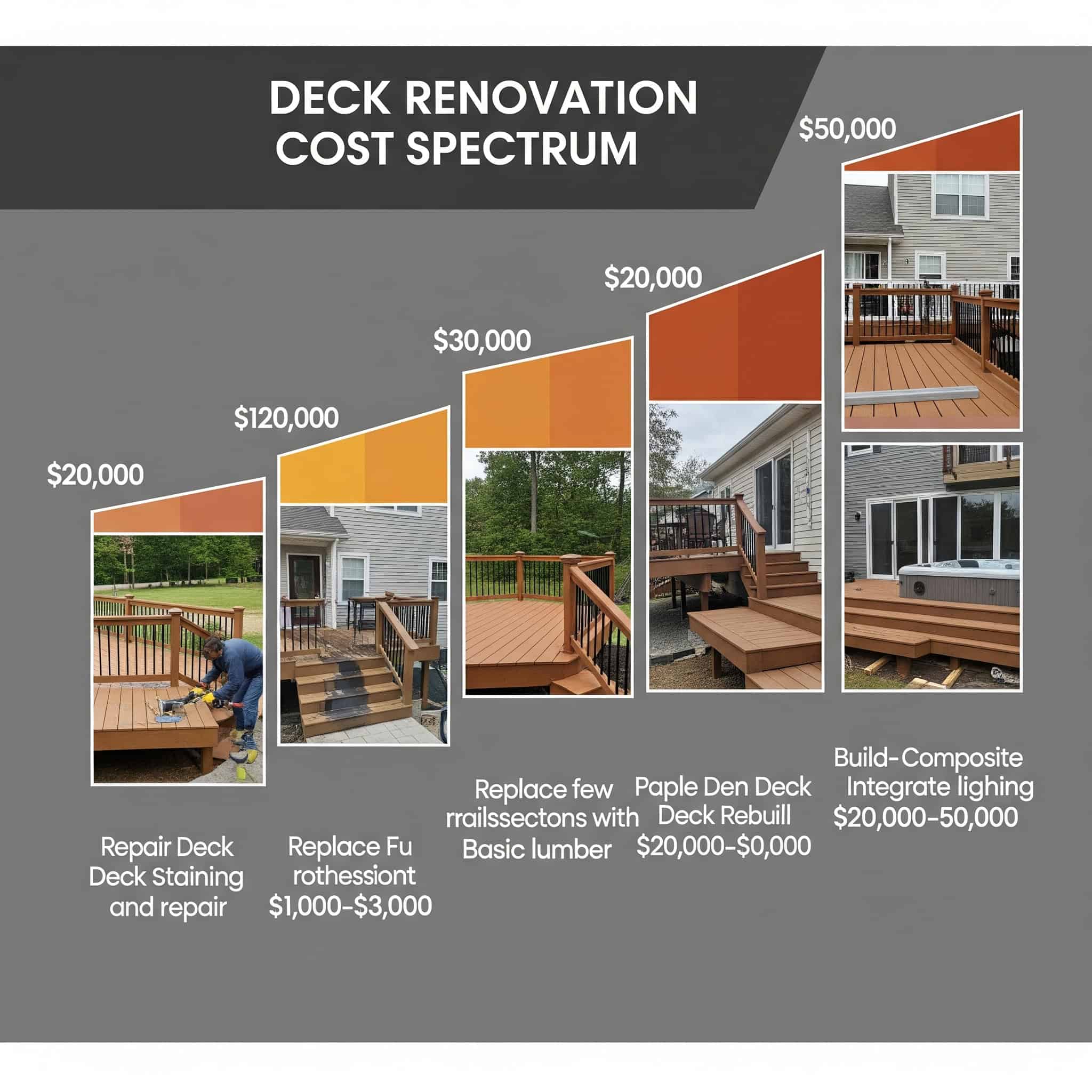 The True Cost Spectrum of Deck Renovation
