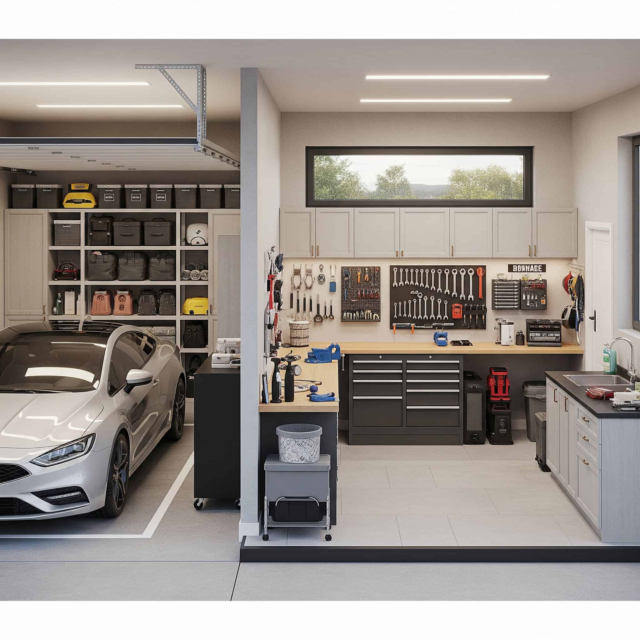 Zoned Functionality Layout
