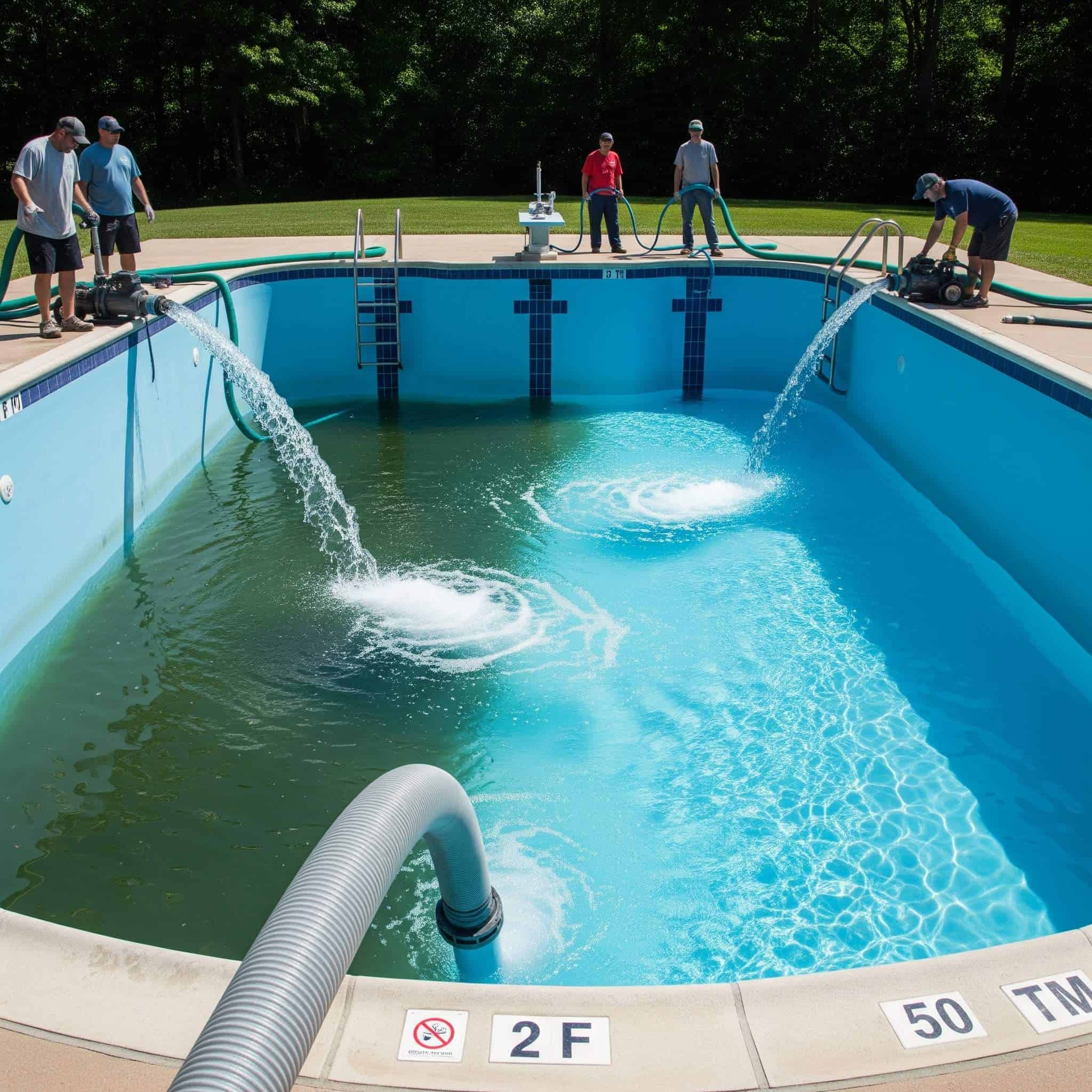 Pool Water Replacement: