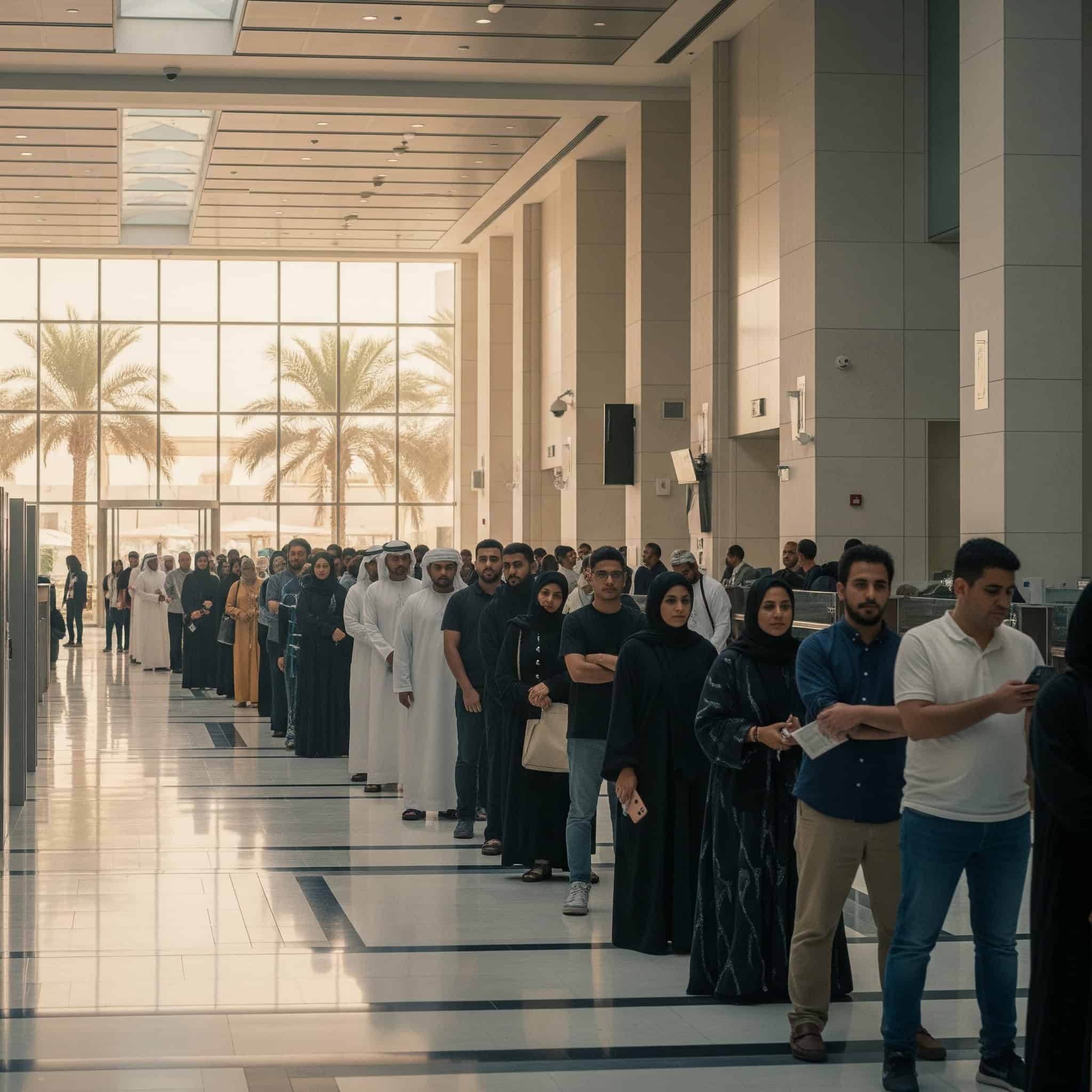 Bureaucratic patience in Dubai