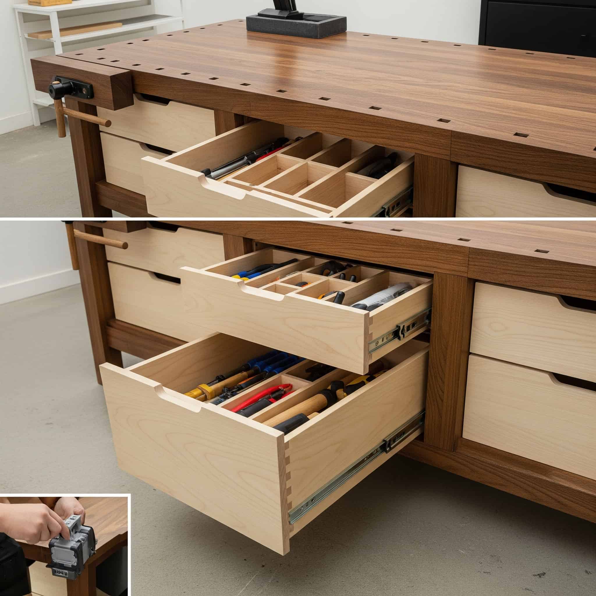 Pull out drawers