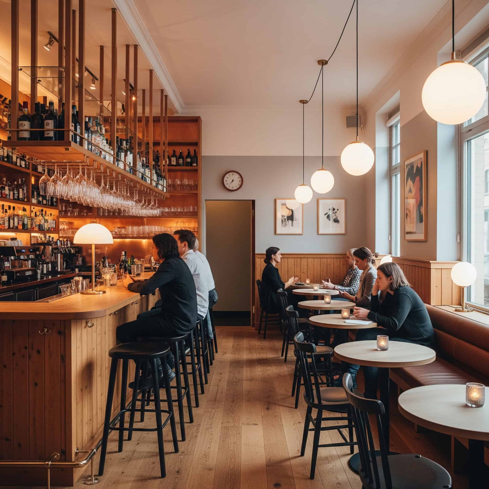 Scandinavian-inspired Bar