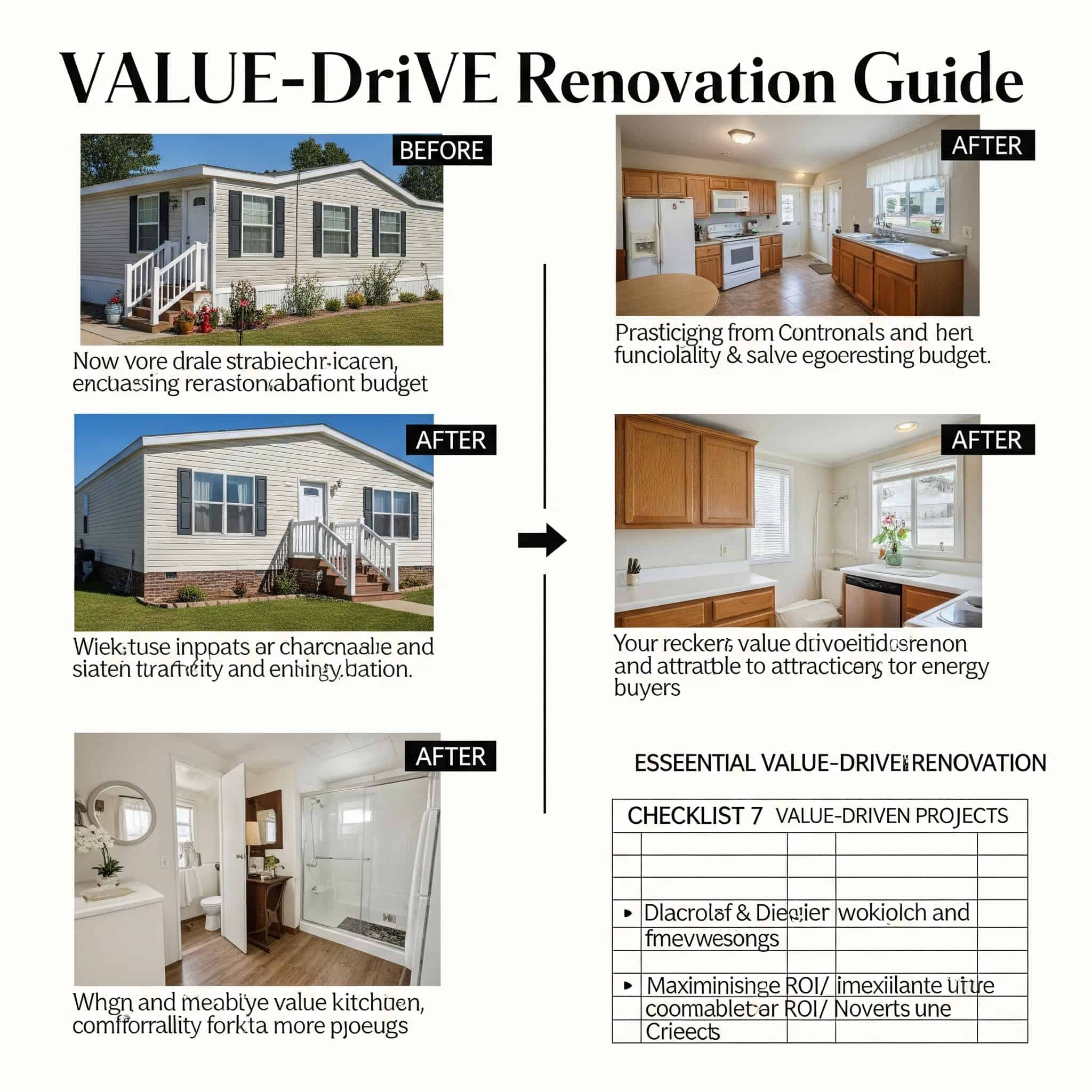 value-driven mobile home renovation strategies