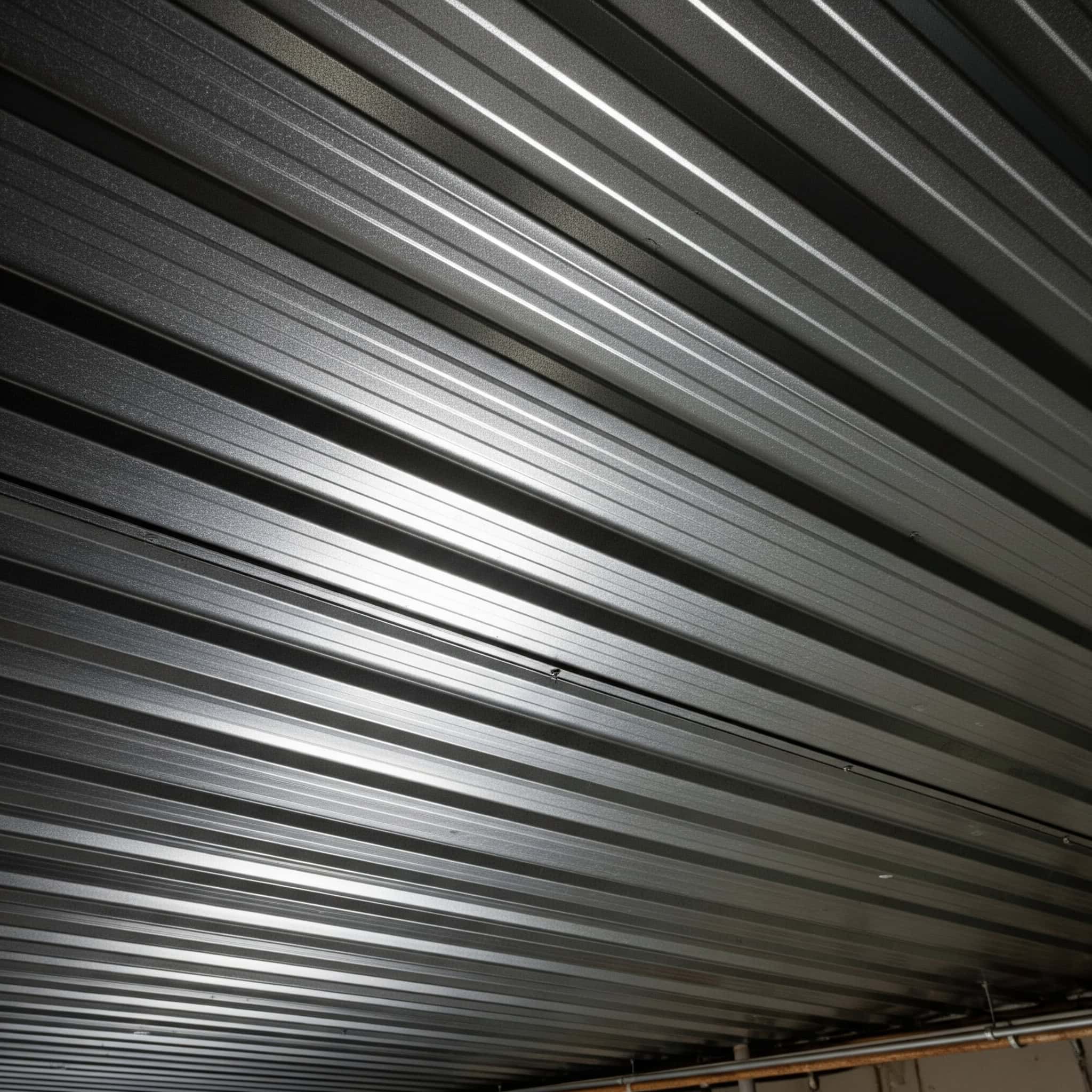 Corrugated Metal Panels with Reflective Qualities