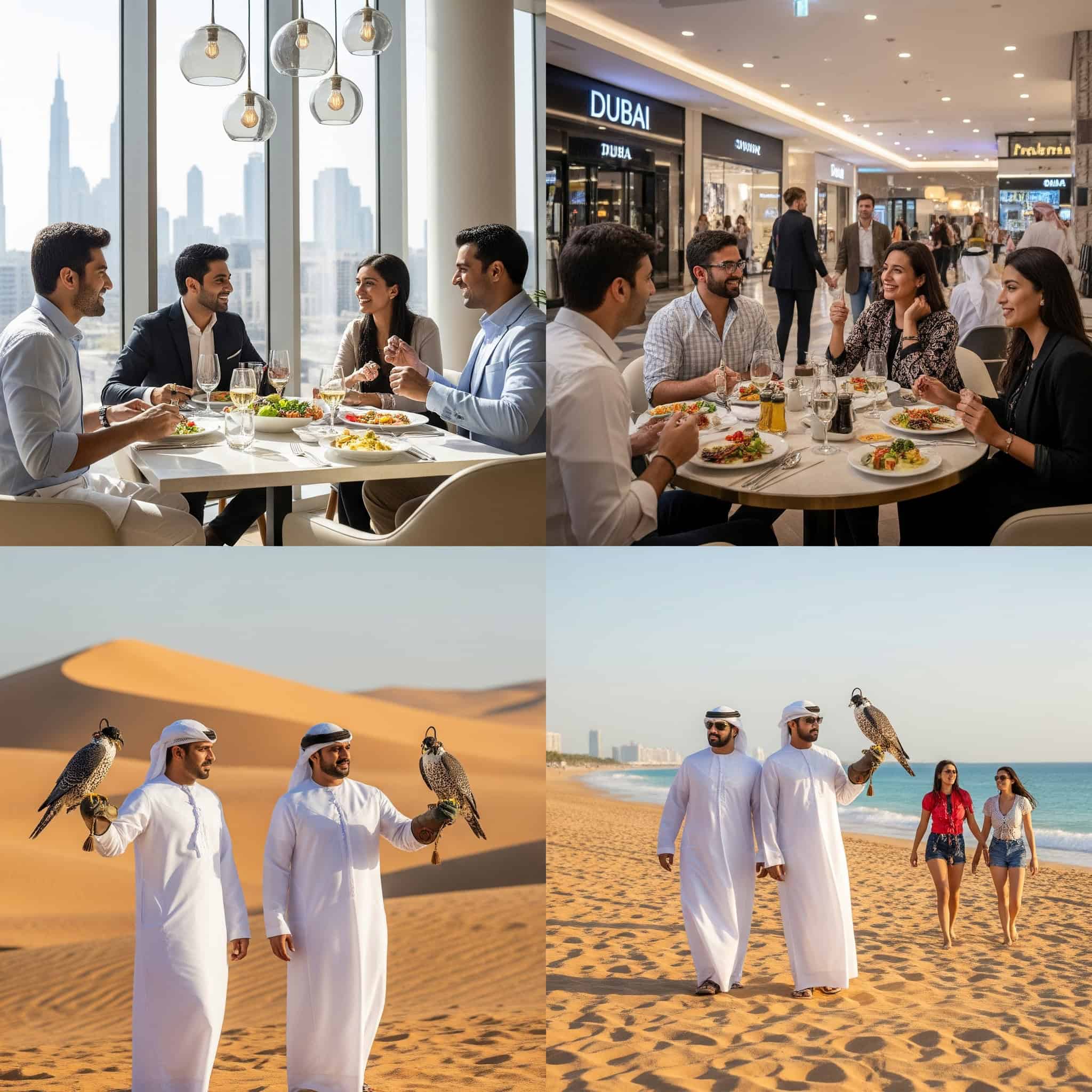 Social time flexibility in Dubai.