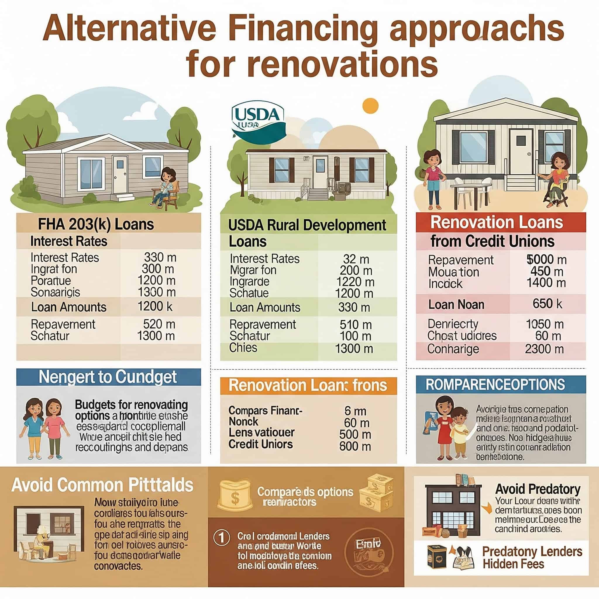 alternative financing approaches for mobile home renovations