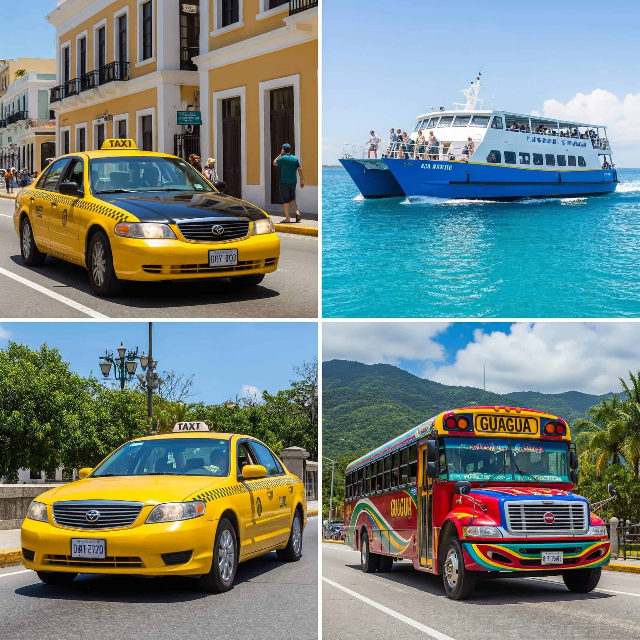 Transportation options in Puerto Rico