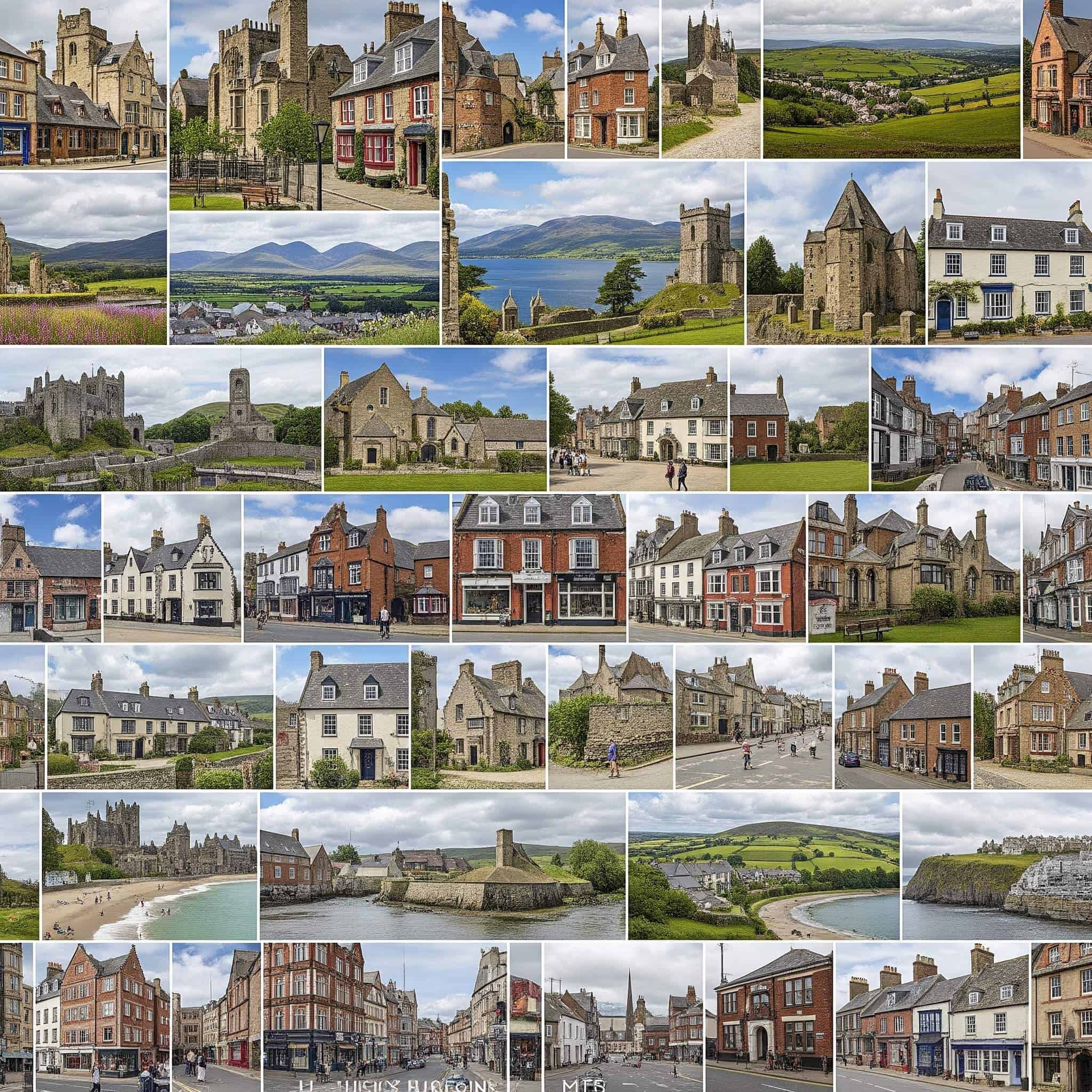 Vivid tapestry of regional variations within the UK