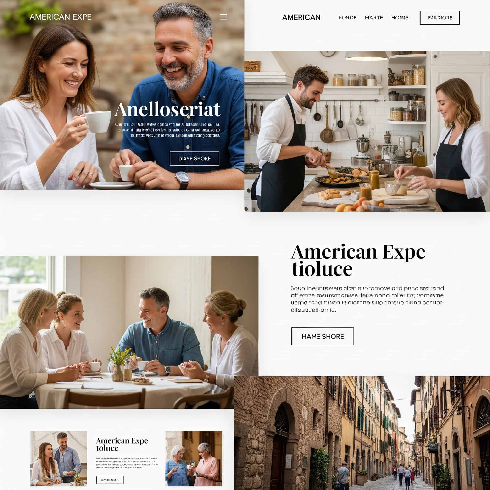 American expats in Italy