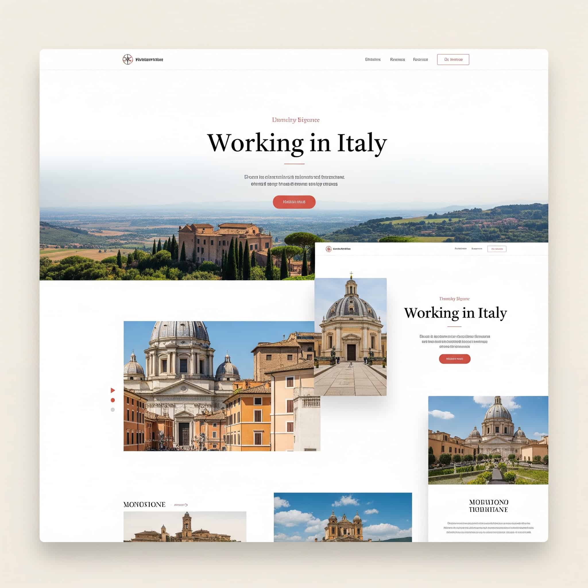 Working in Italy