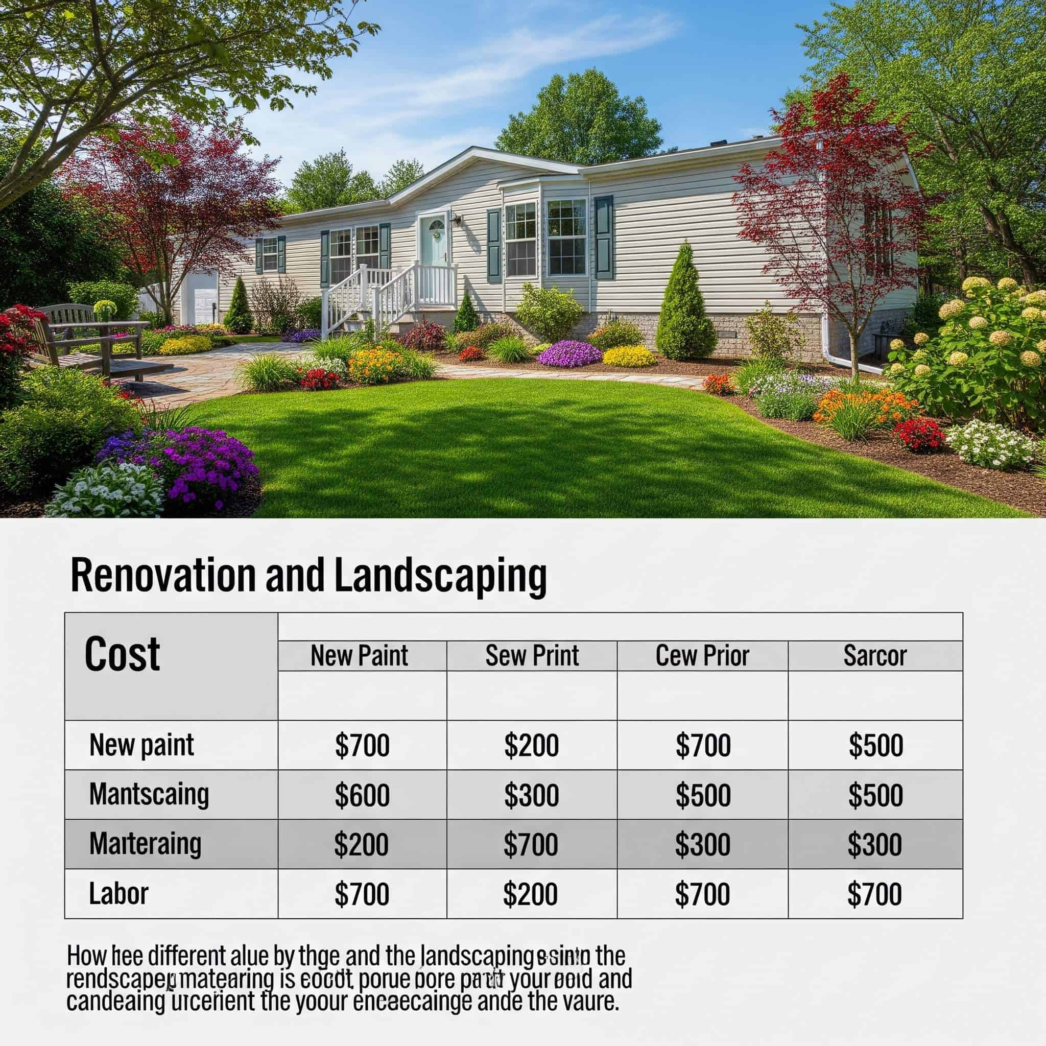 renovation and landscaping