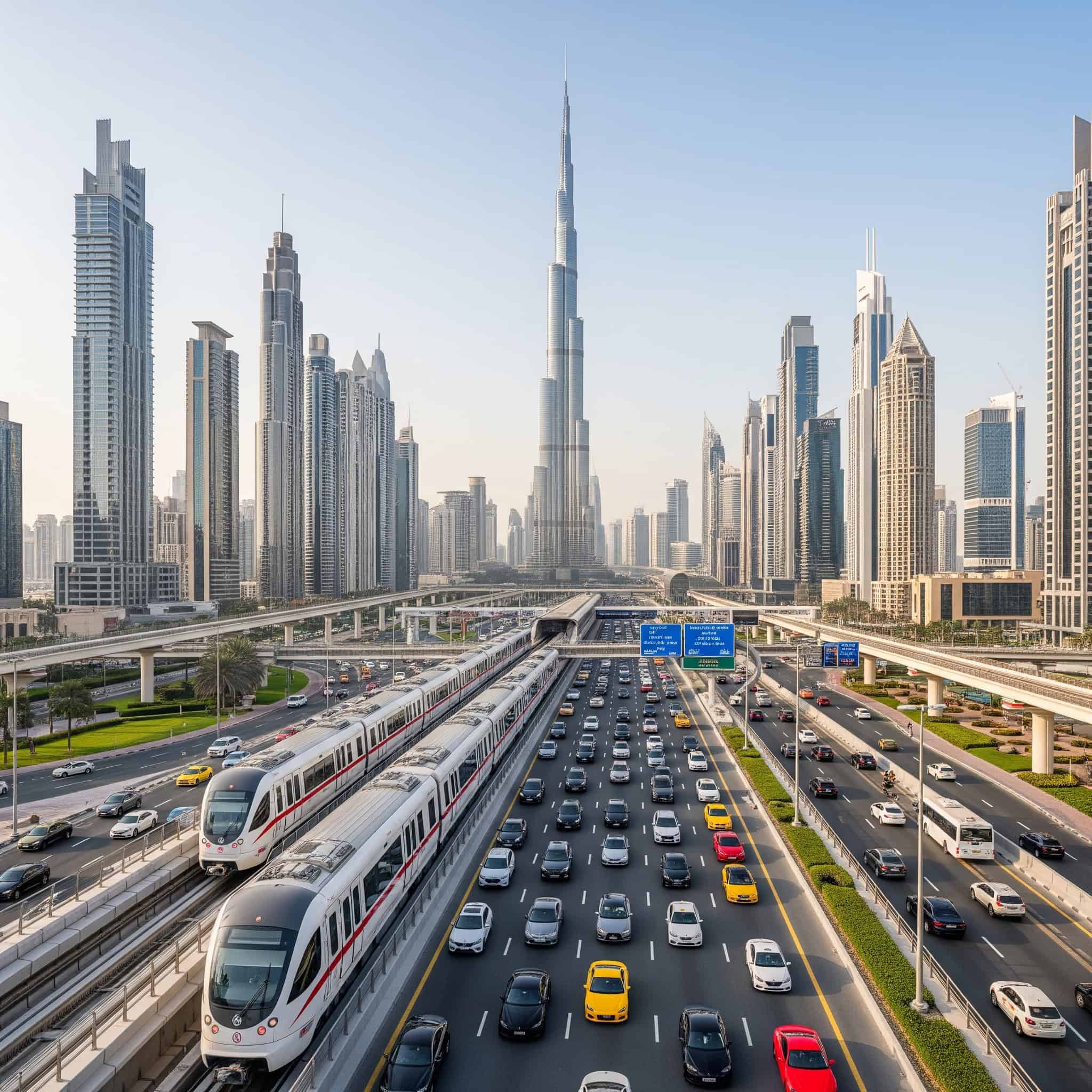 Dubai's transportation ecosystem