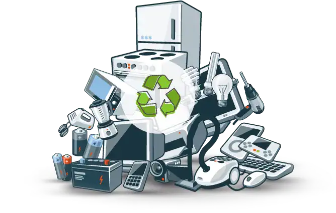 All electronics, including old and unused microwaves, can be recycled.