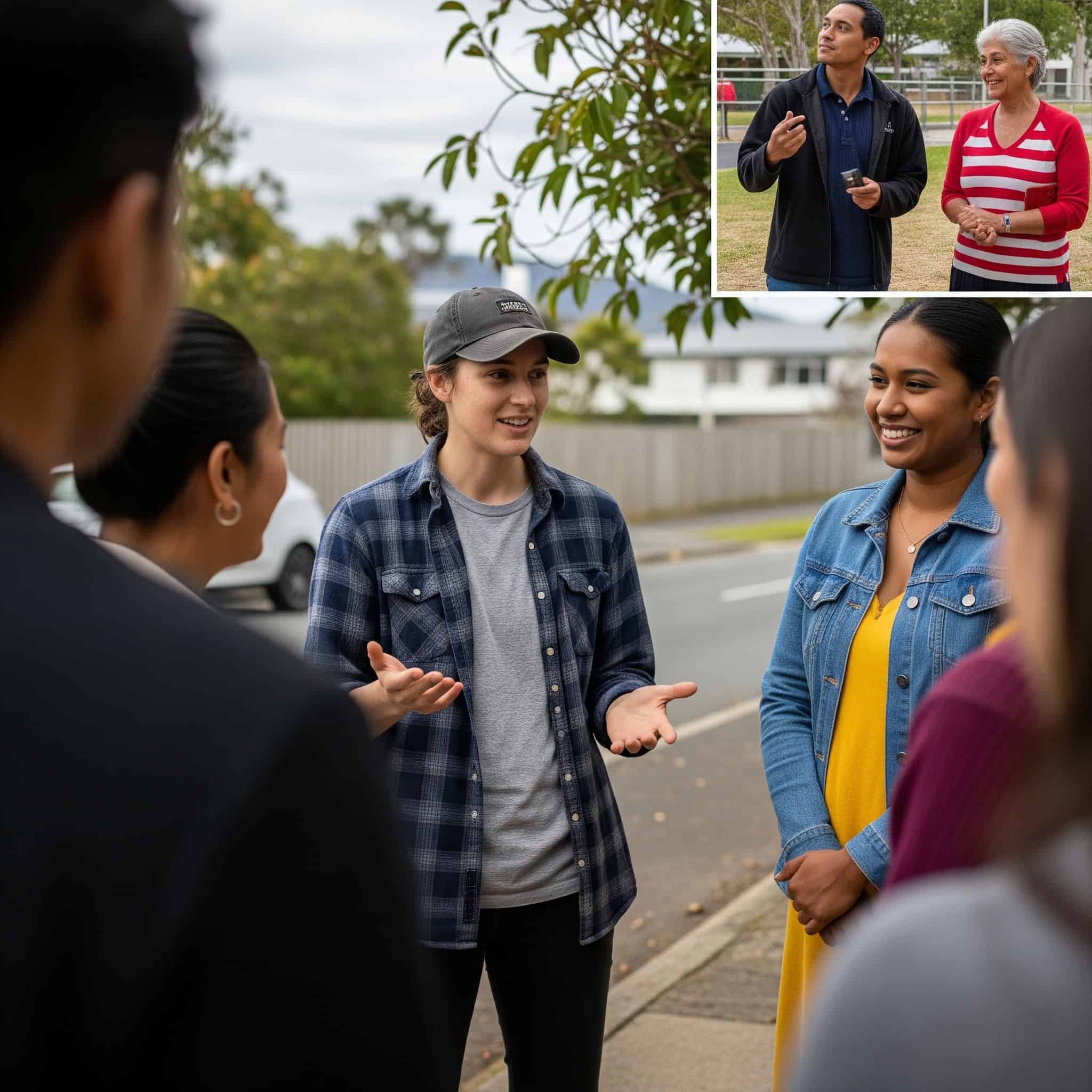 American experiences political identity shifts in New Zealand.