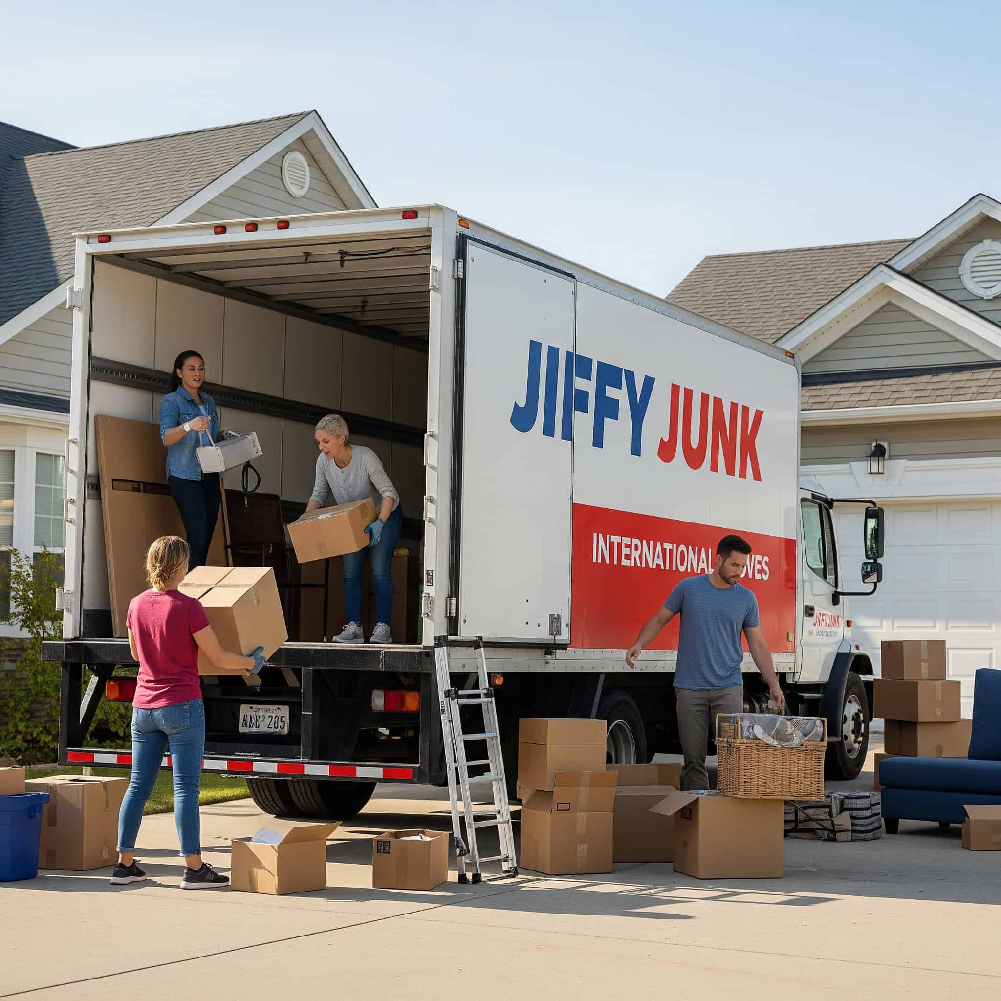 Jiffy Junk helping with an international move