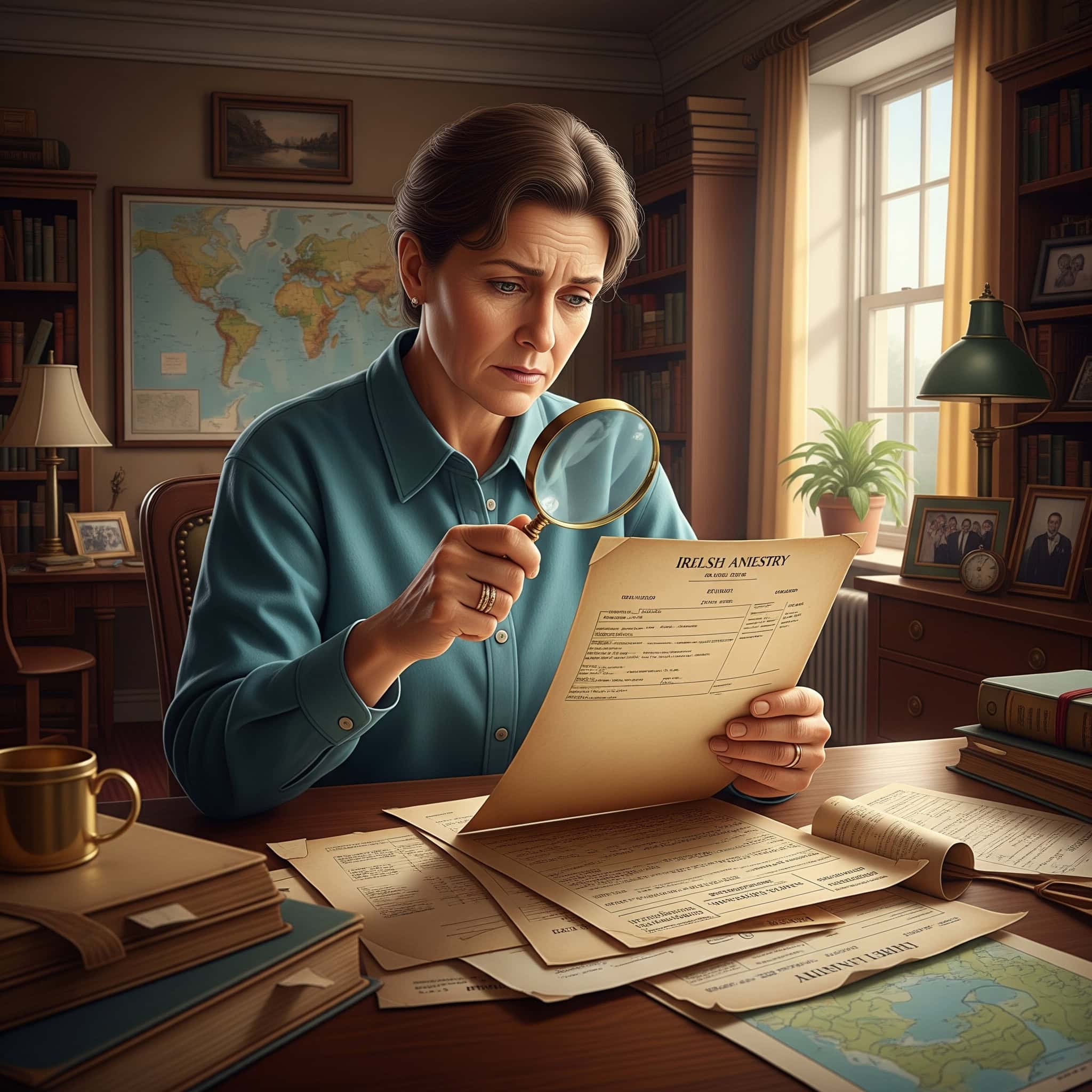 American researches Irish citizenship through ancestry