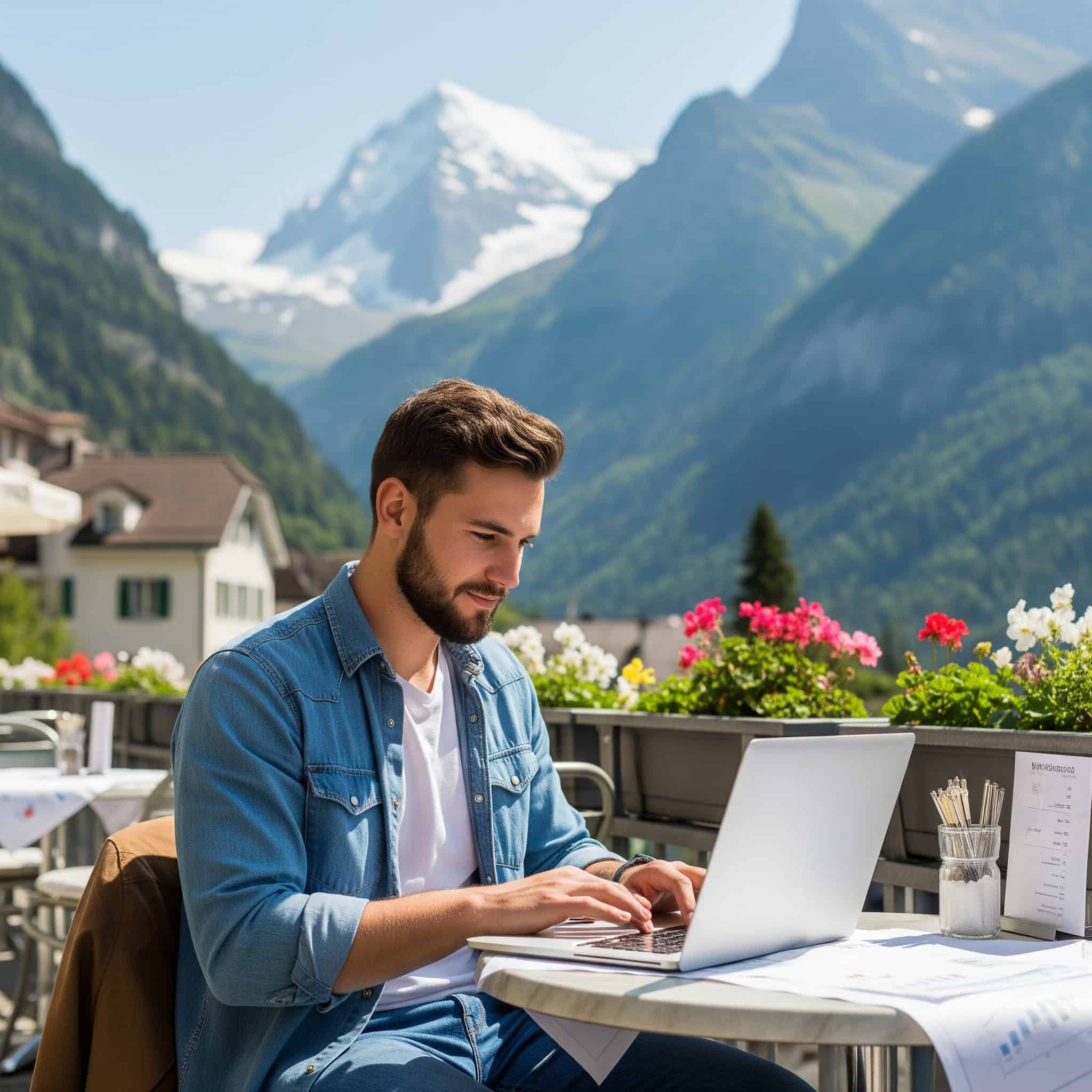 American explores self-employment in Switzerland