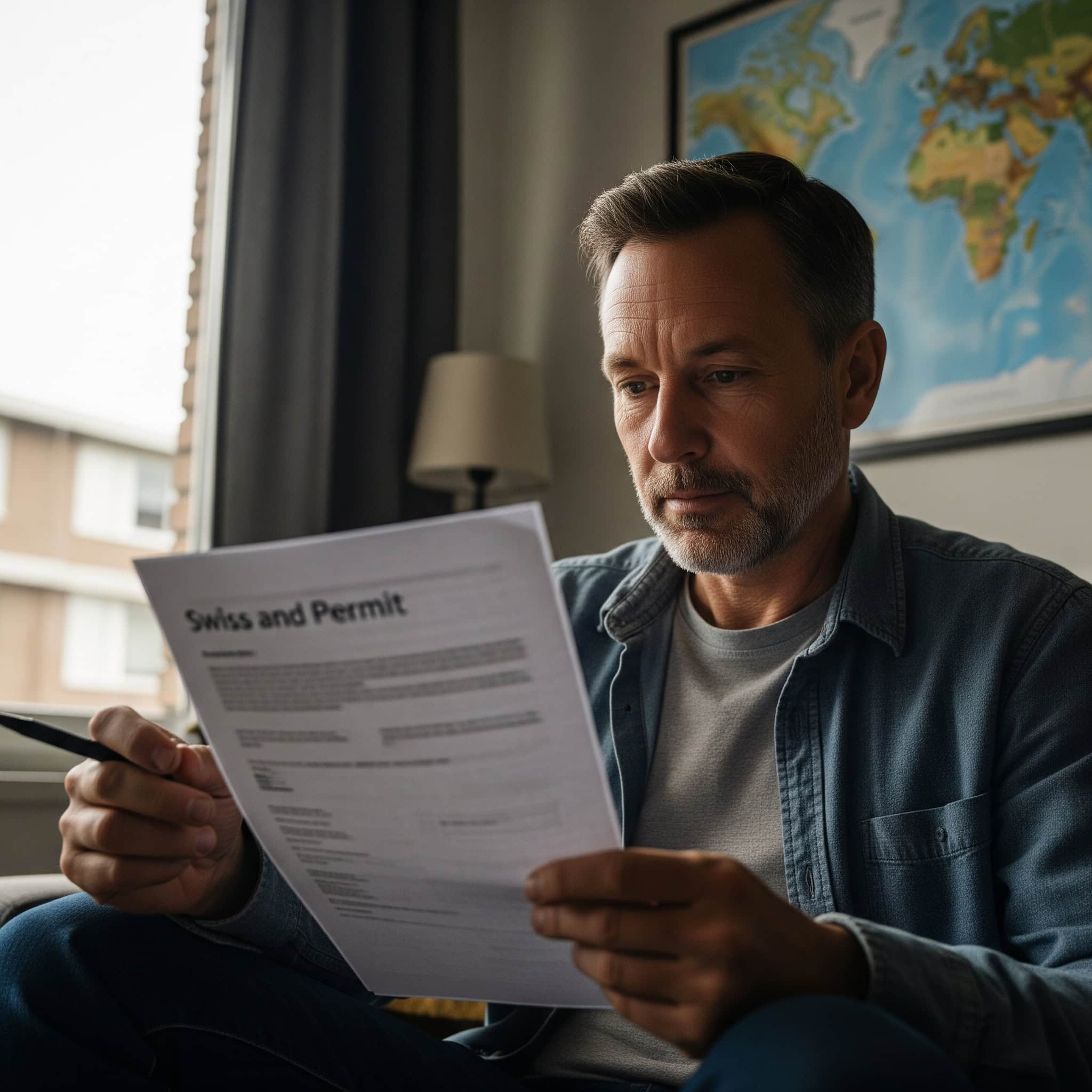 American navigates visa and permit options in Switzerland