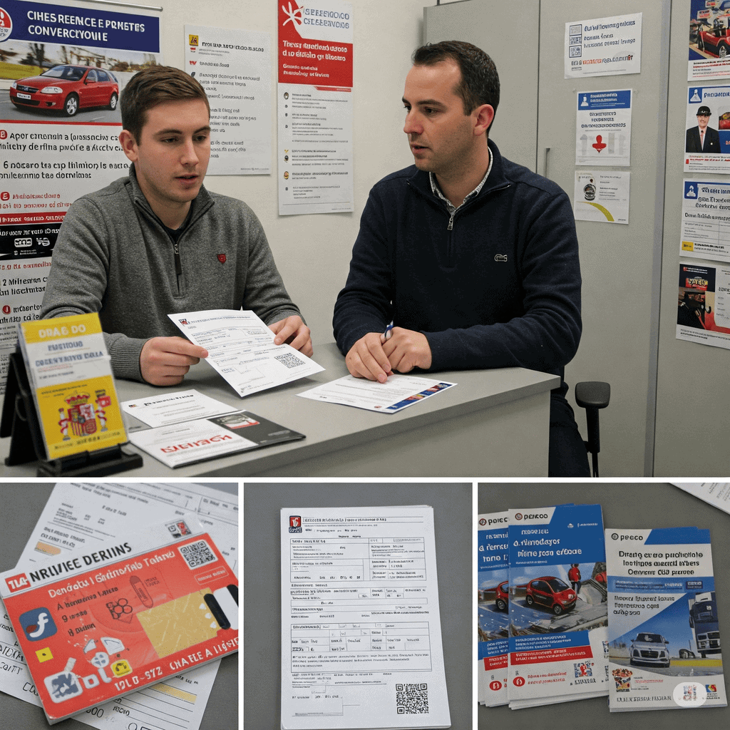 driving license conversion in Spain