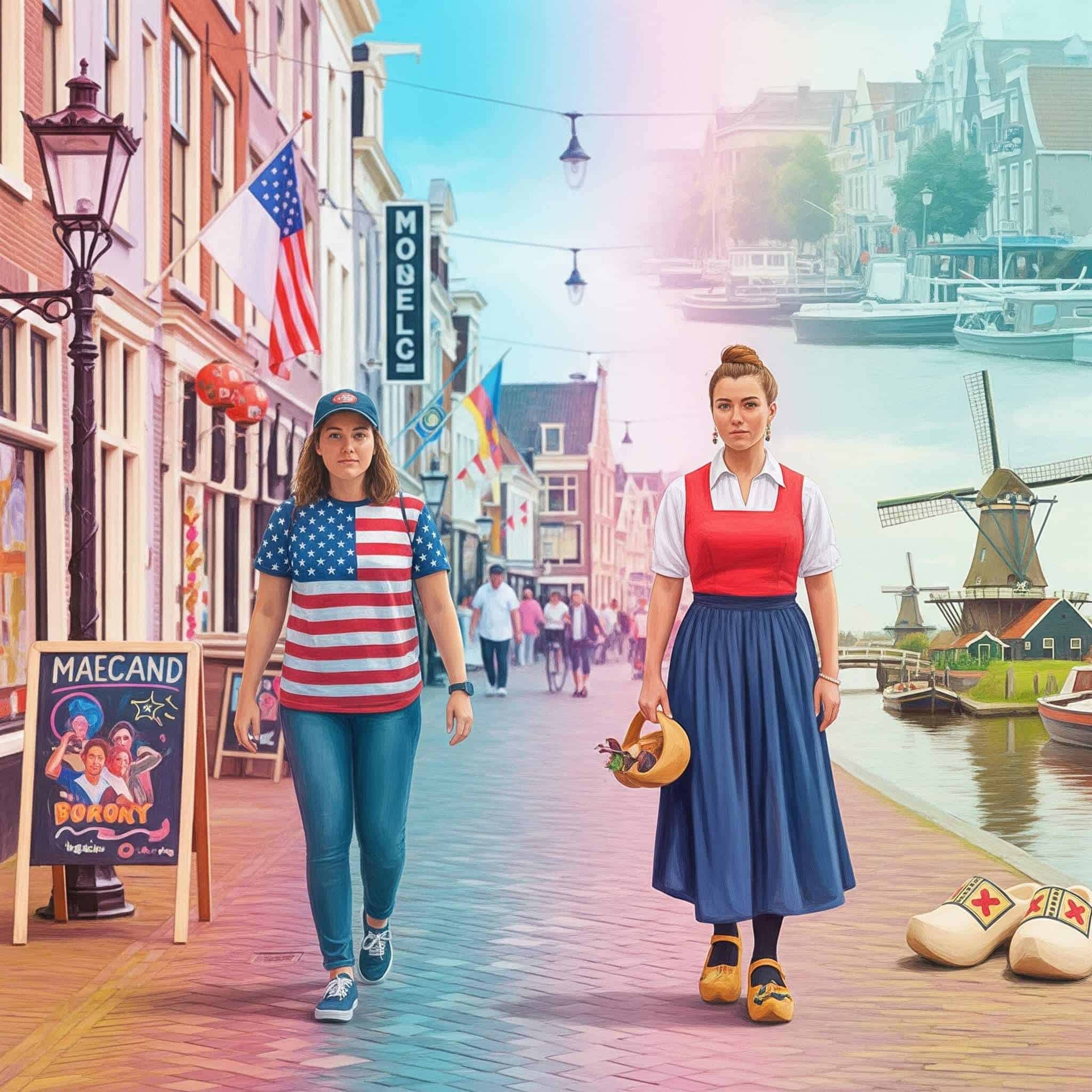 Cultural identity recalibration when moving to the Netherlands from the US