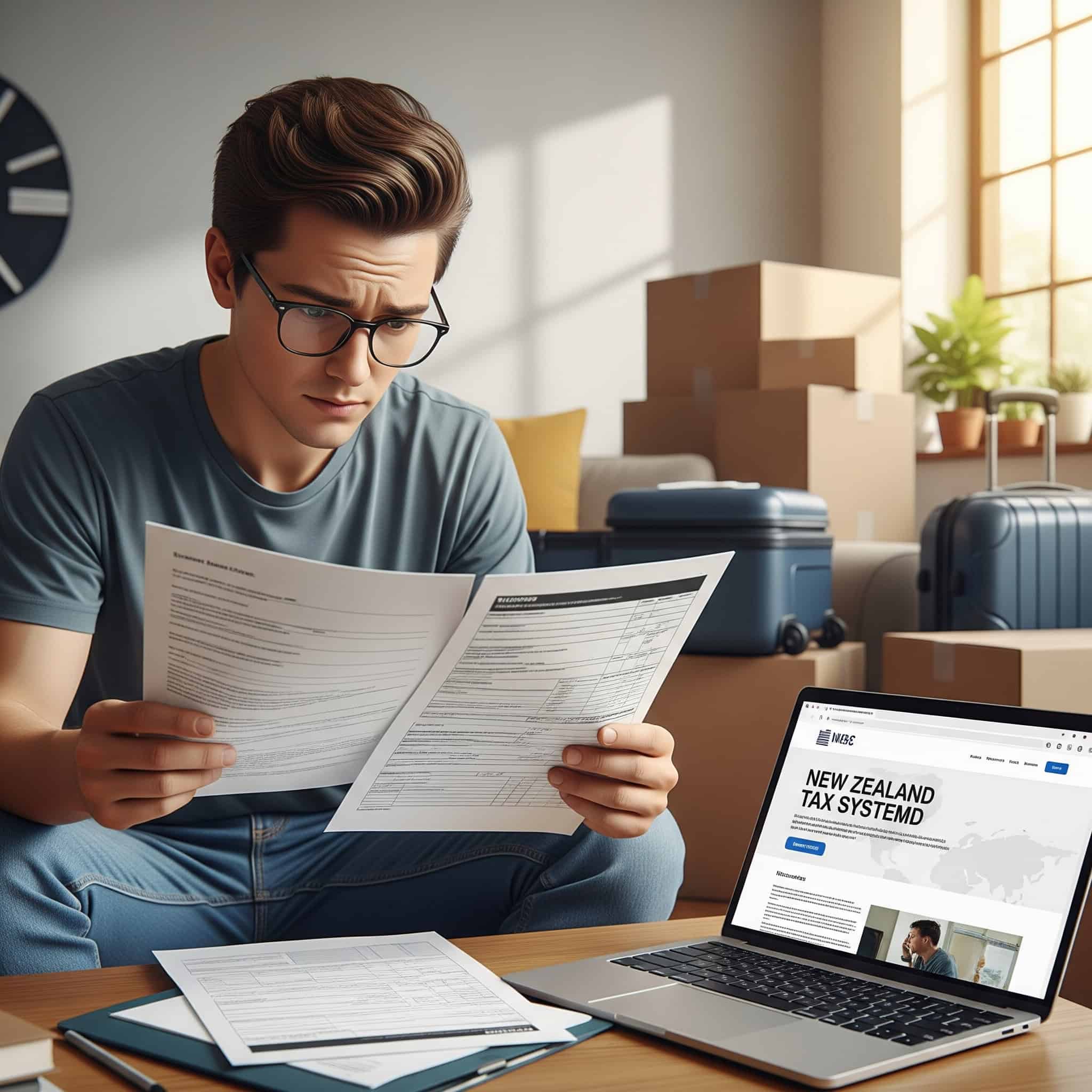  American deals with tax complexity in New Zealand.