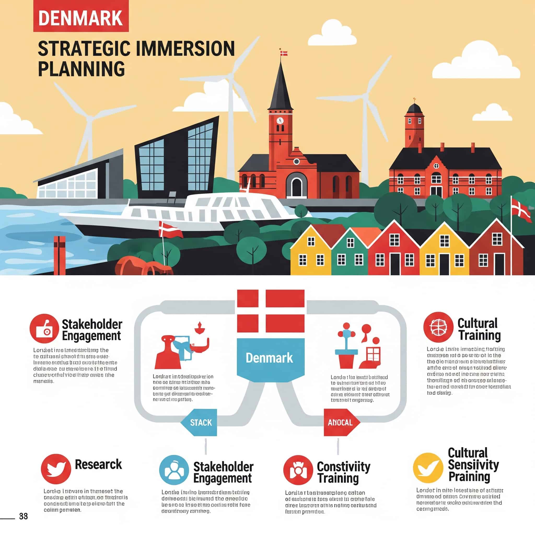 Strategic immersion planning in Denmark.