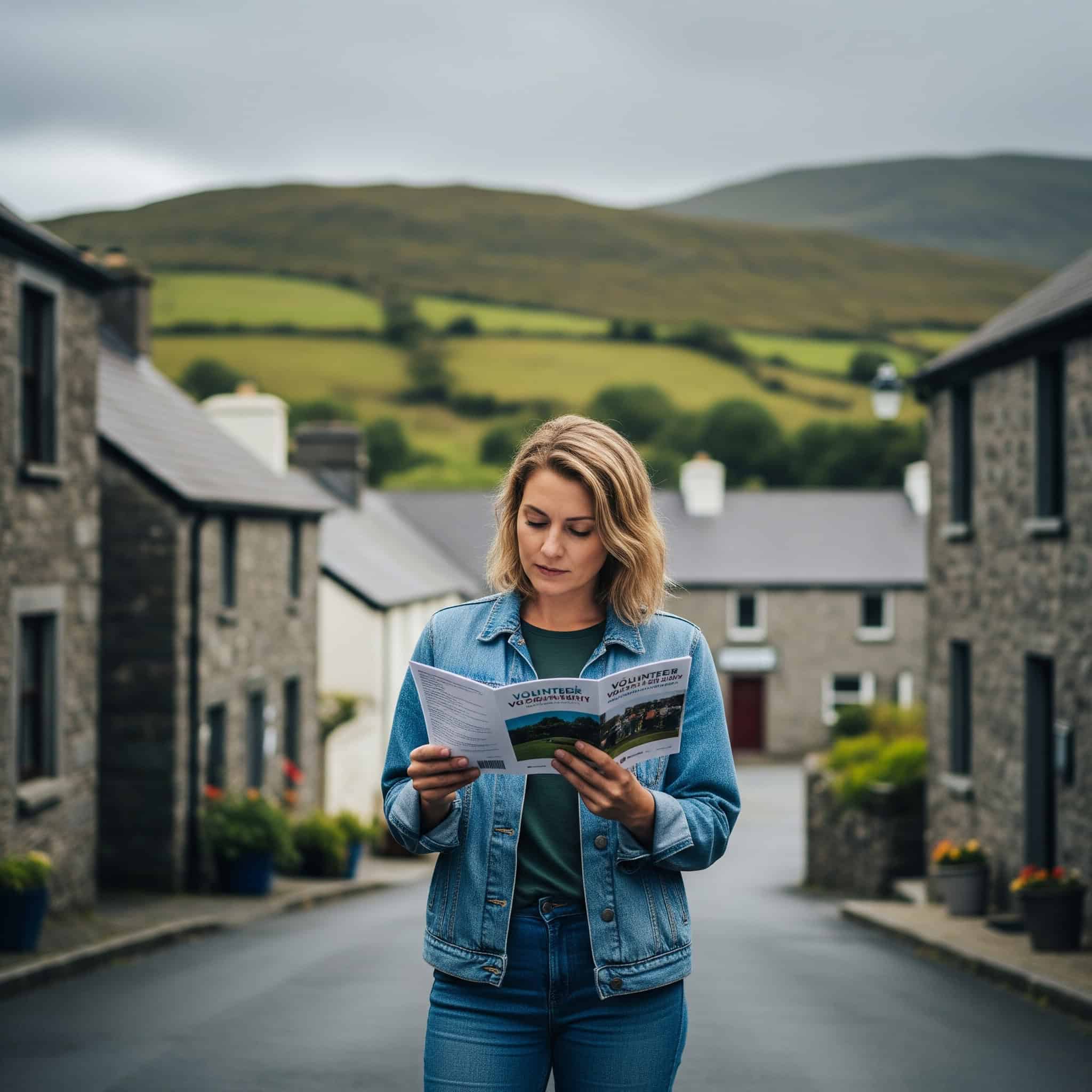 American explores volunteering in Ireland.