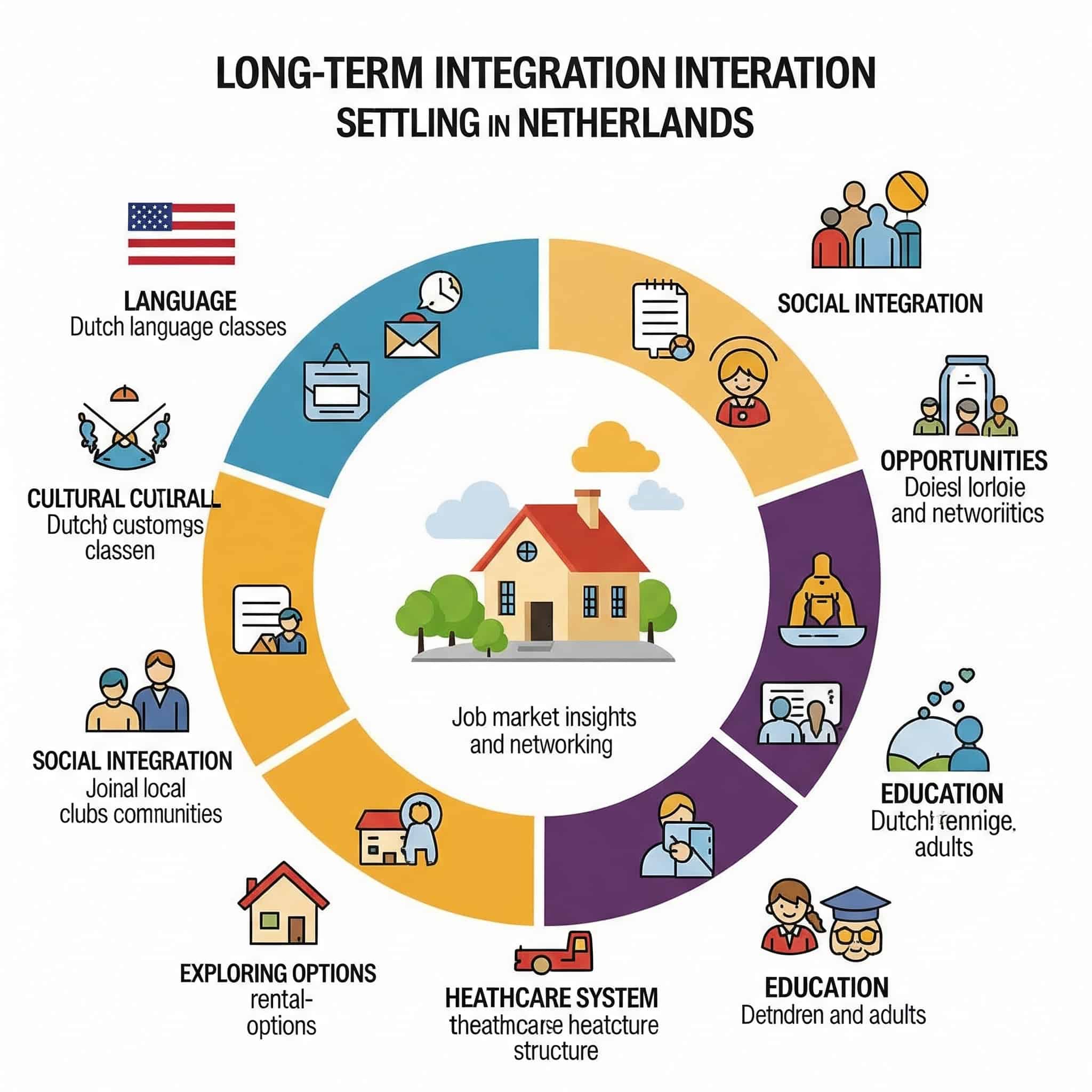 Long-term integration considerations for Americans in the Netherlands