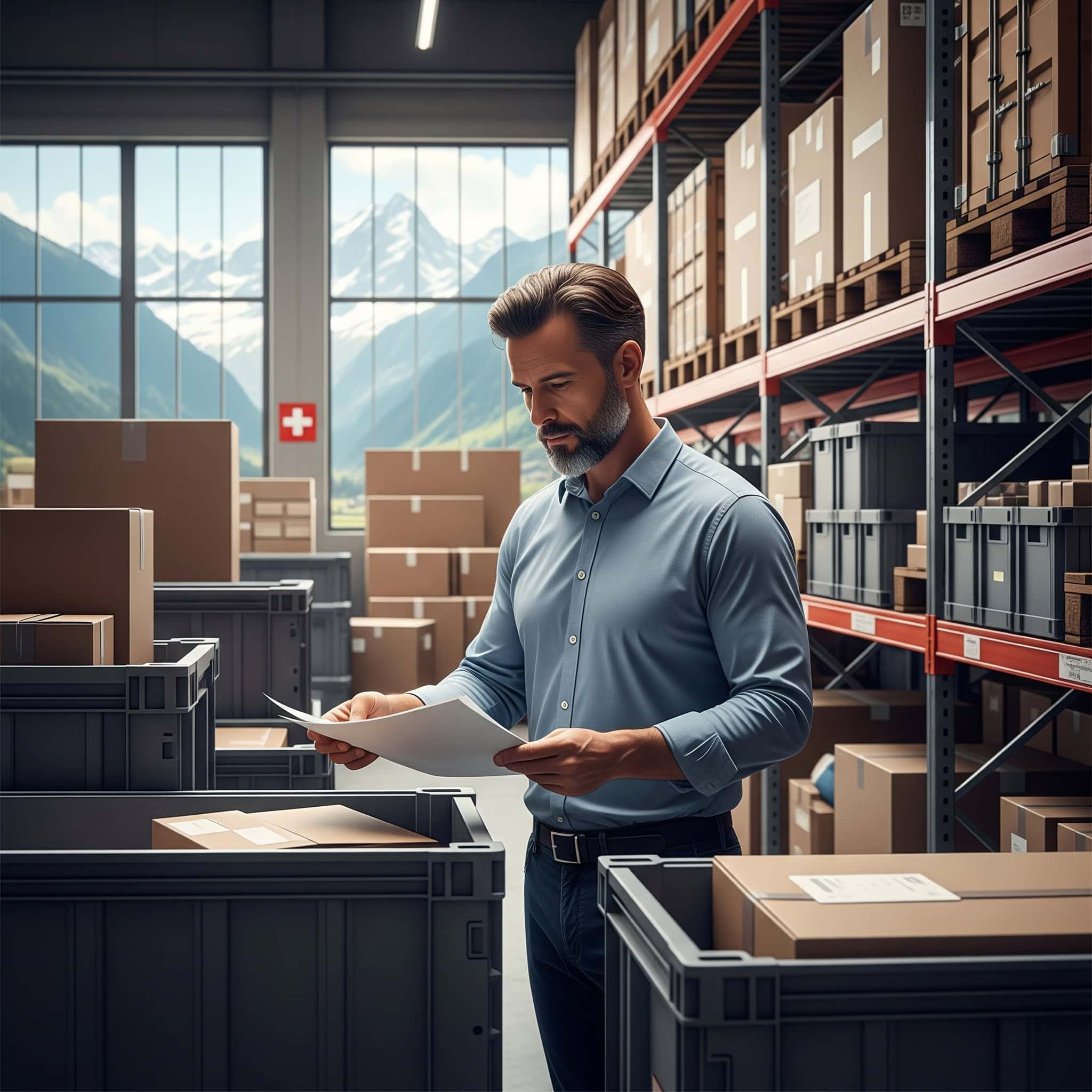 American deals with shipping and storage in Switzerland