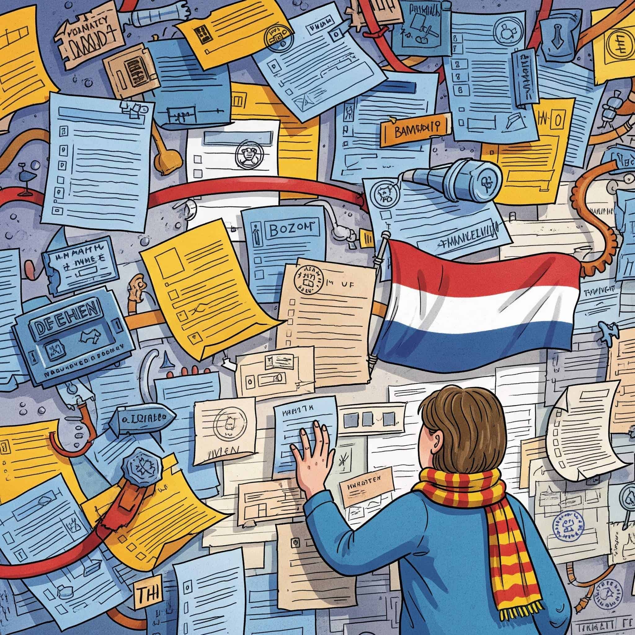 Navigating the Dutch bureaucratic system.