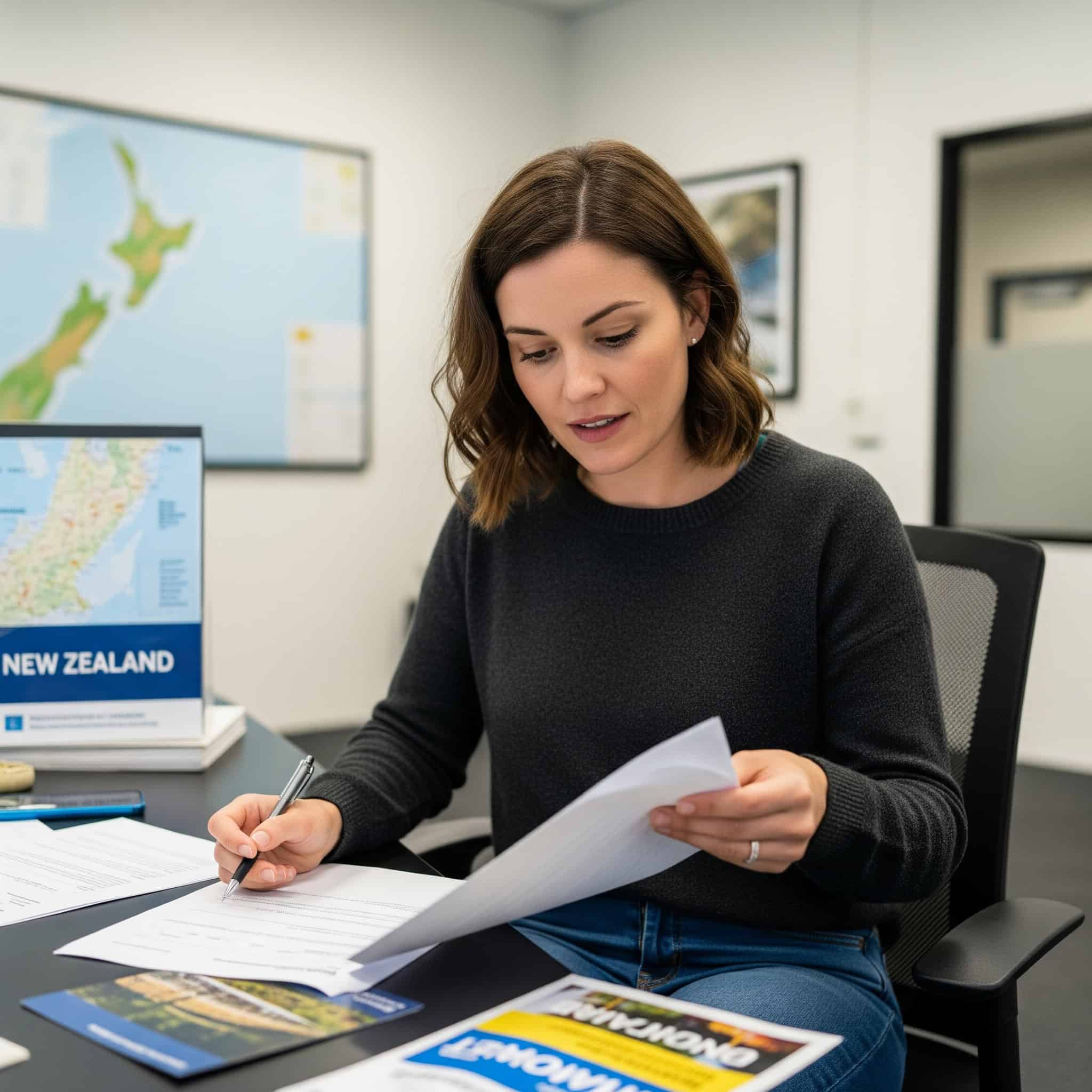 American deals with citizenship in New Zealand.