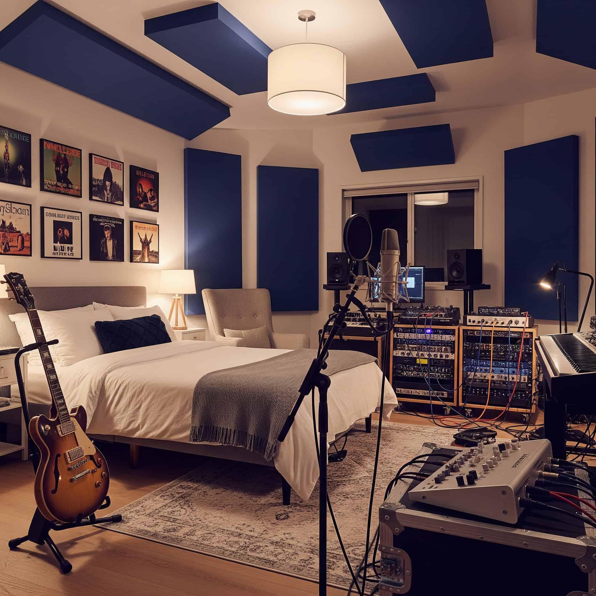 Bedroom recording studi