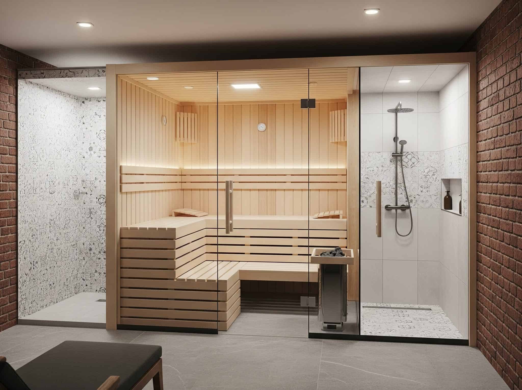 Basement sauna planning