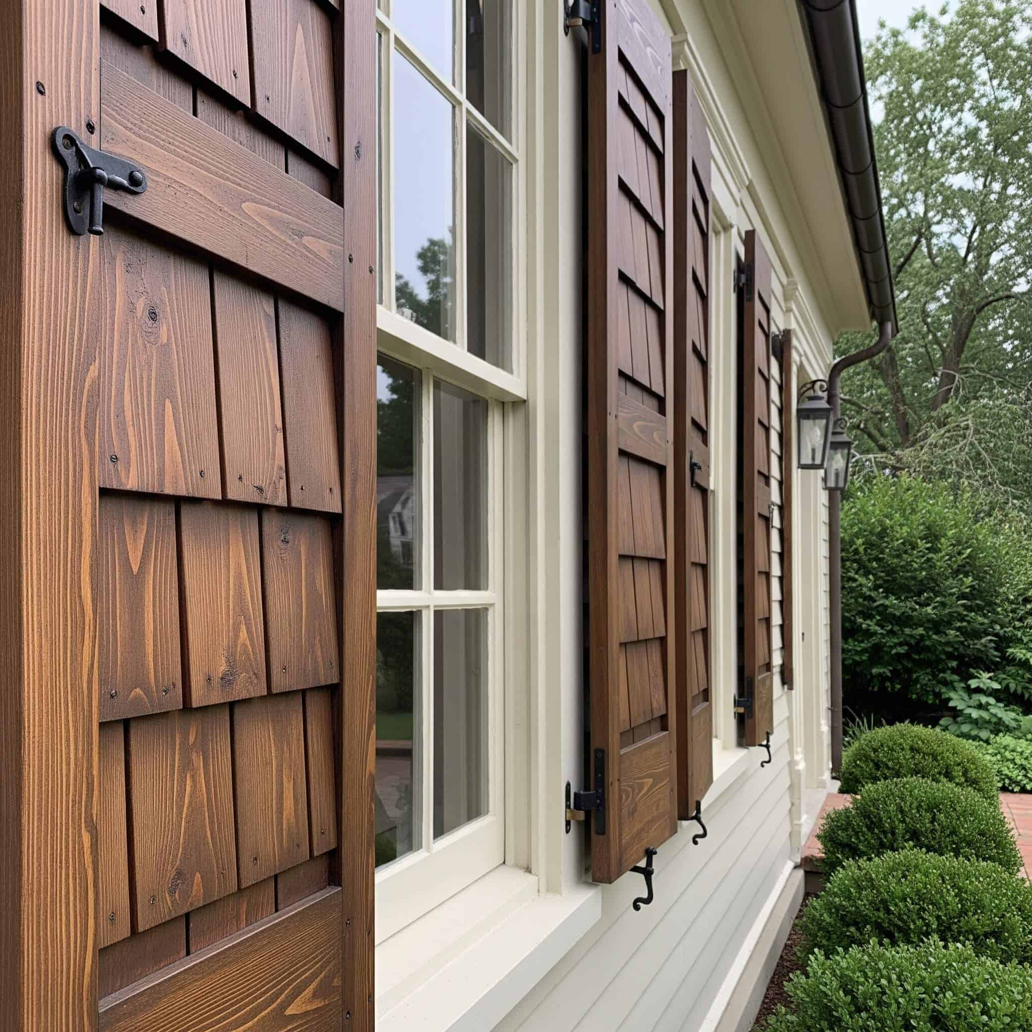 Cedar Shake Shutters