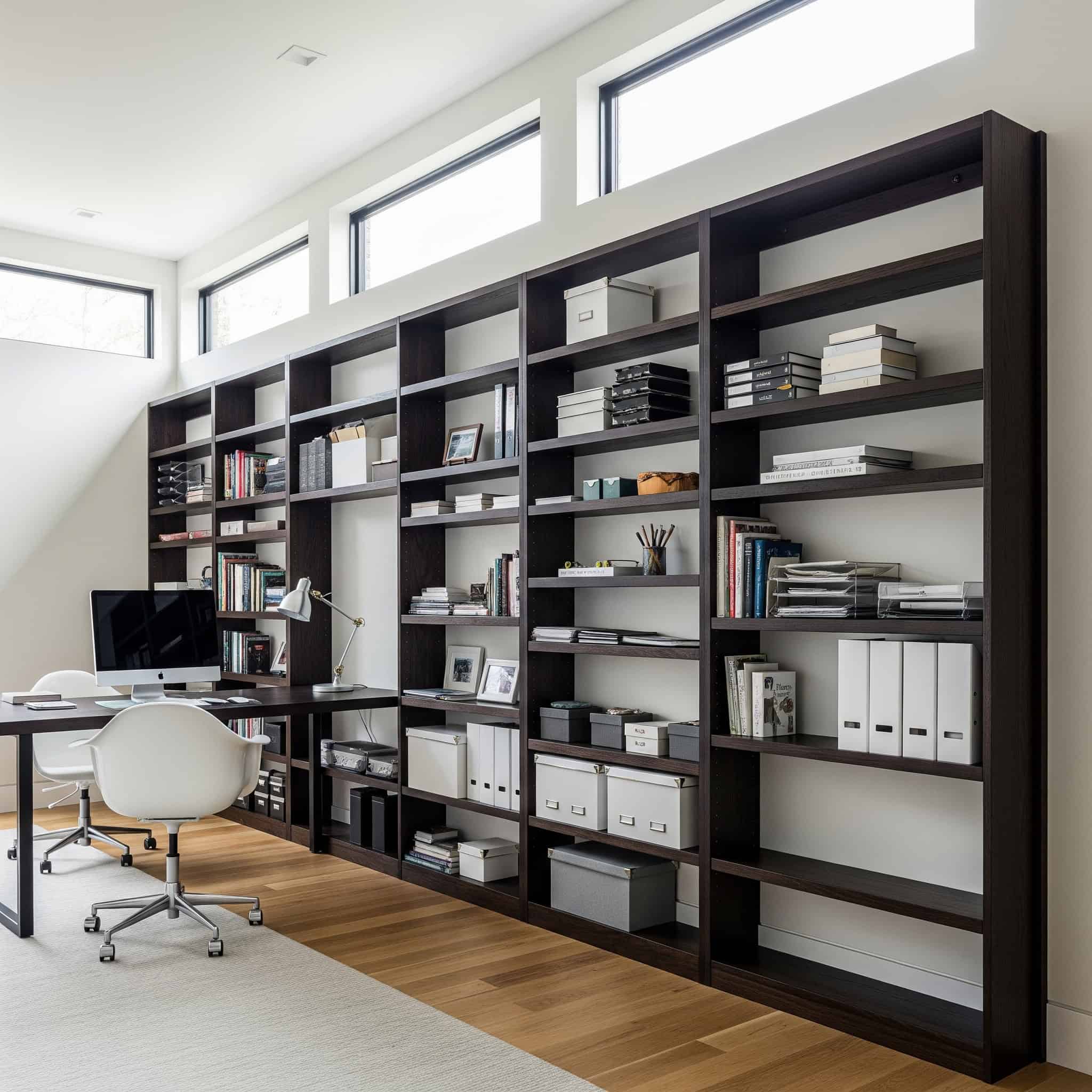 Floor-to-Ceiling Shelving Systems