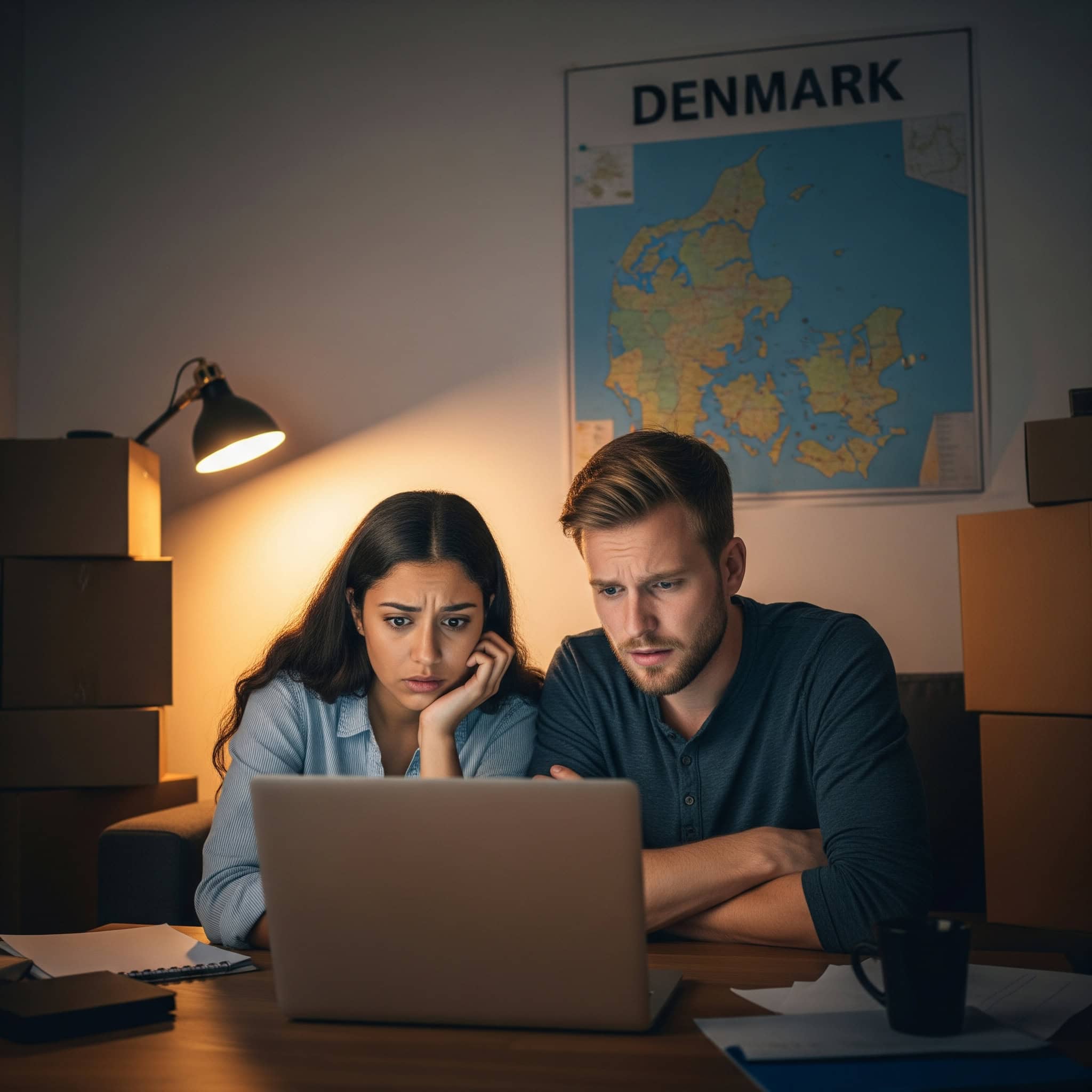 Relationship strain during transition planning for moving to Denmark