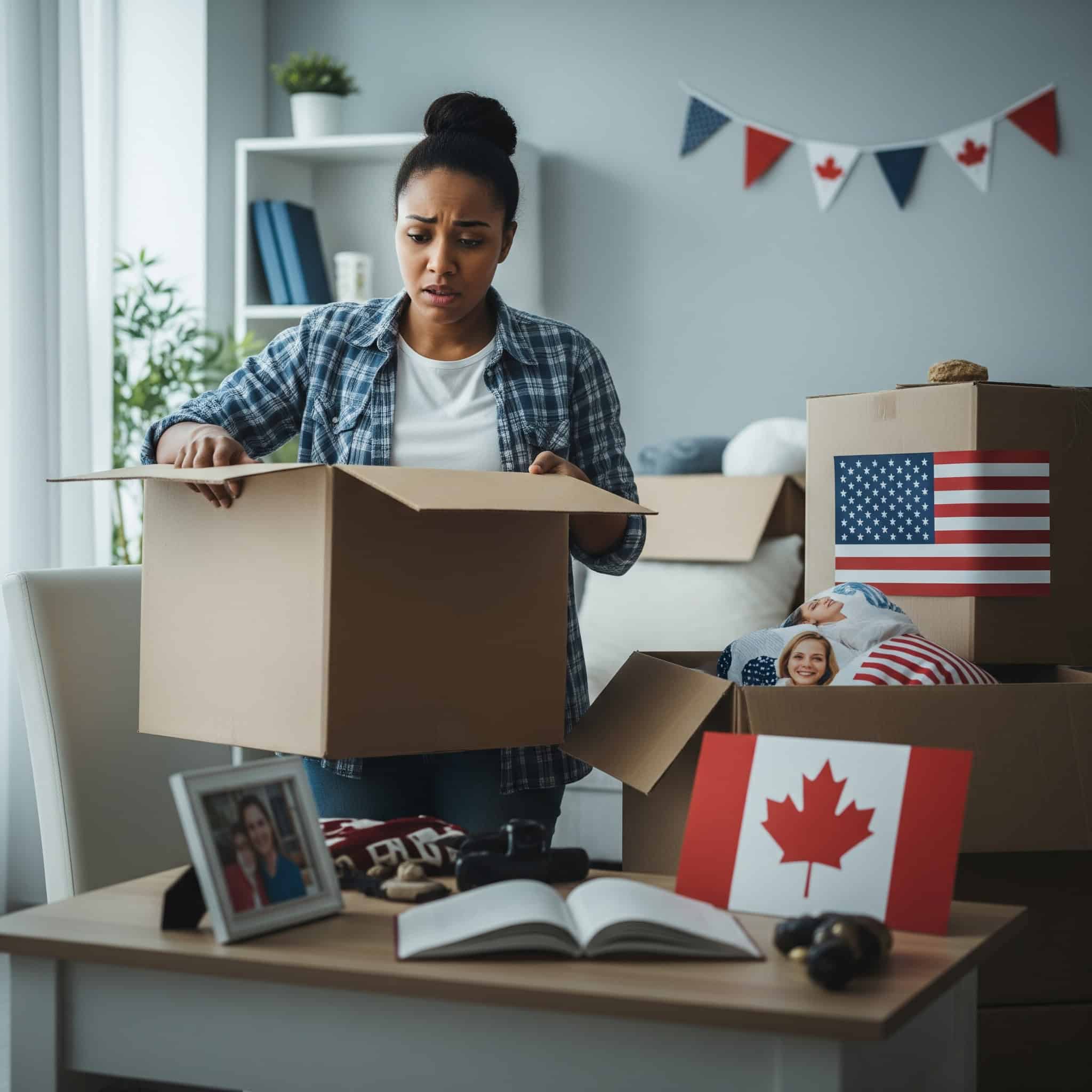 American faces psychological journey of moving to Canada