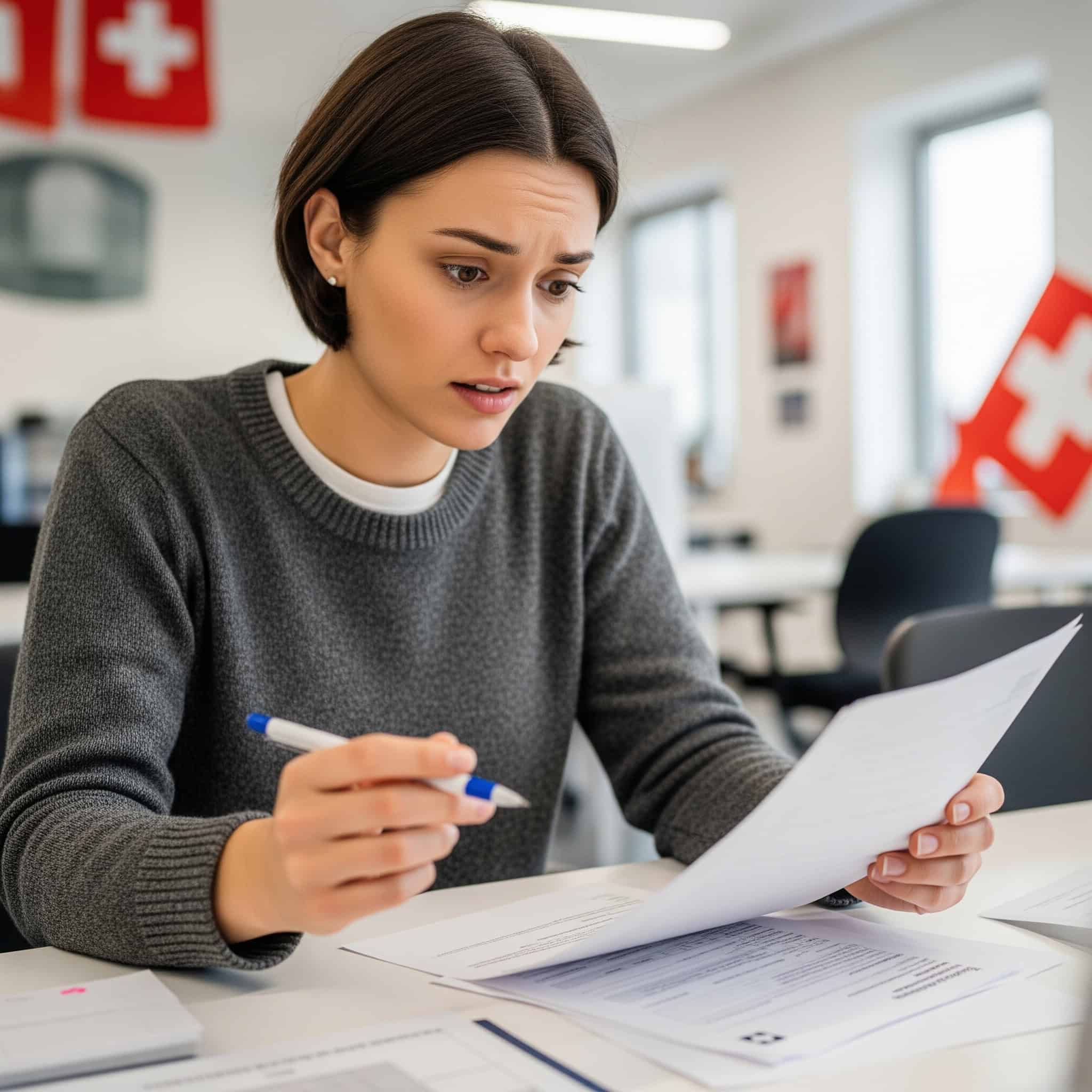 American deals with health insurance in Switzerland