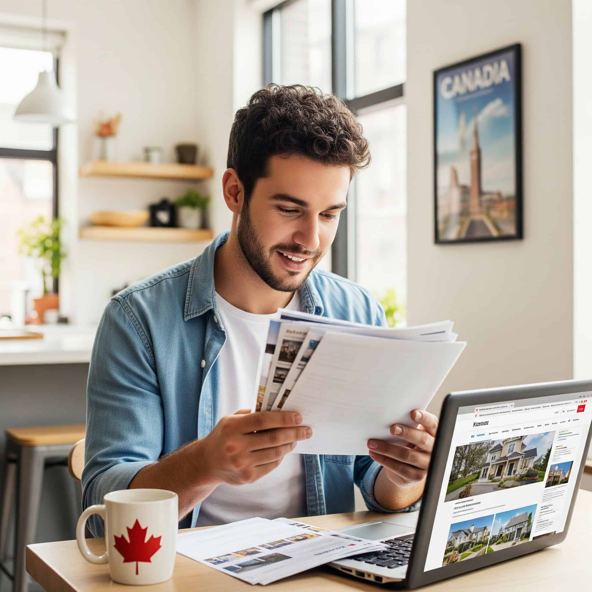American navigates housing market in Canada.