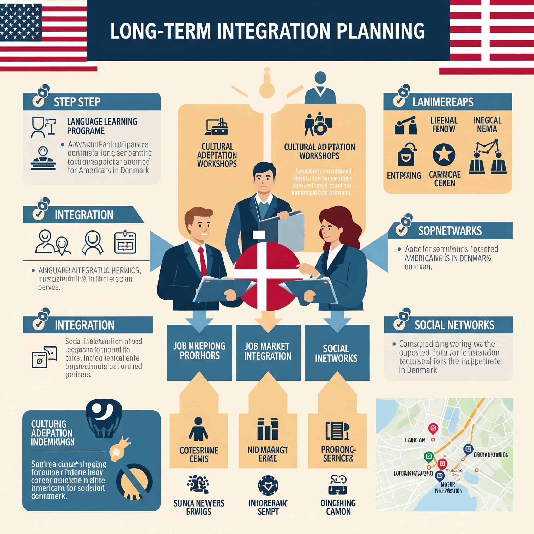 Long-term integration planning for Americans in Denmark