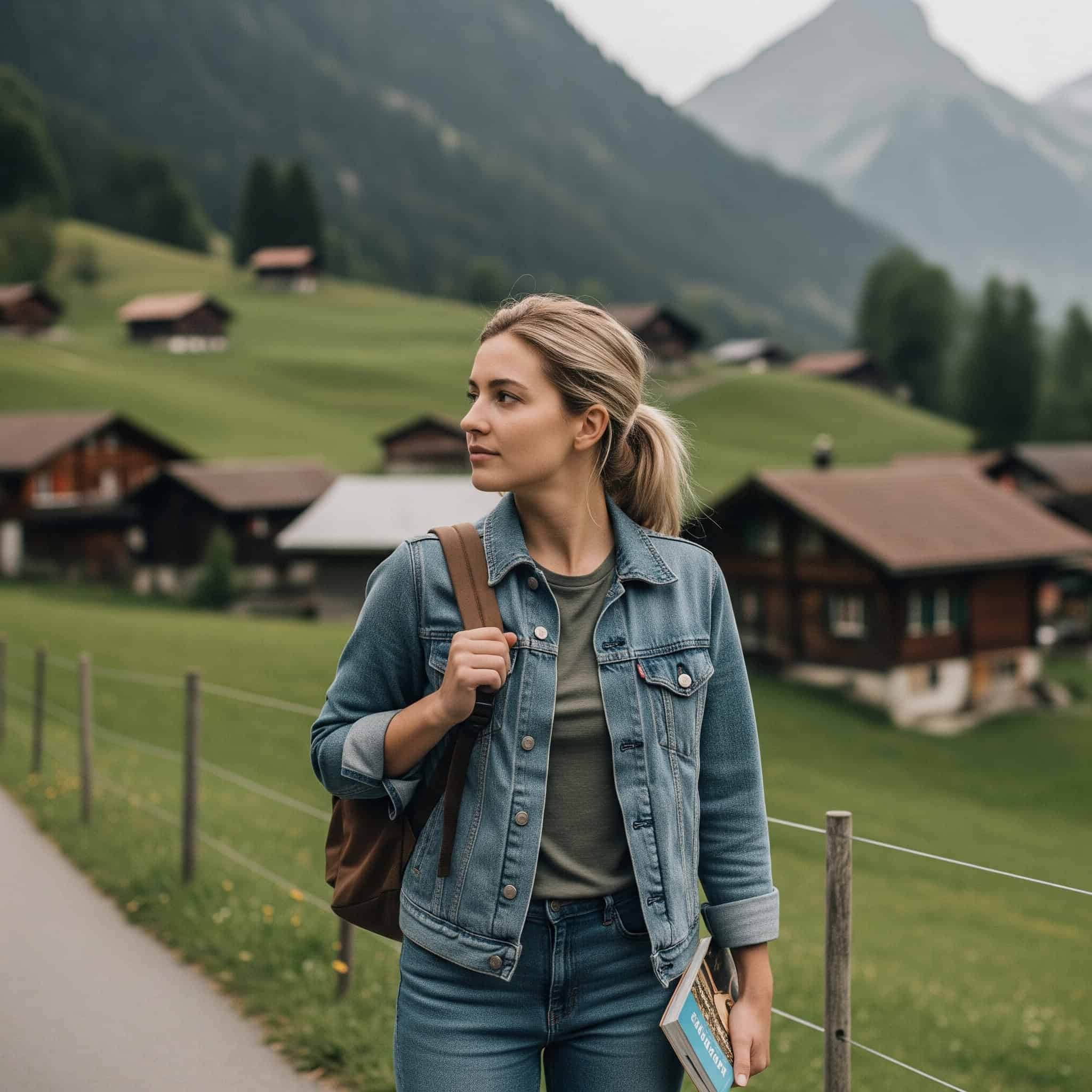 American in Swiss Alps, ready to move