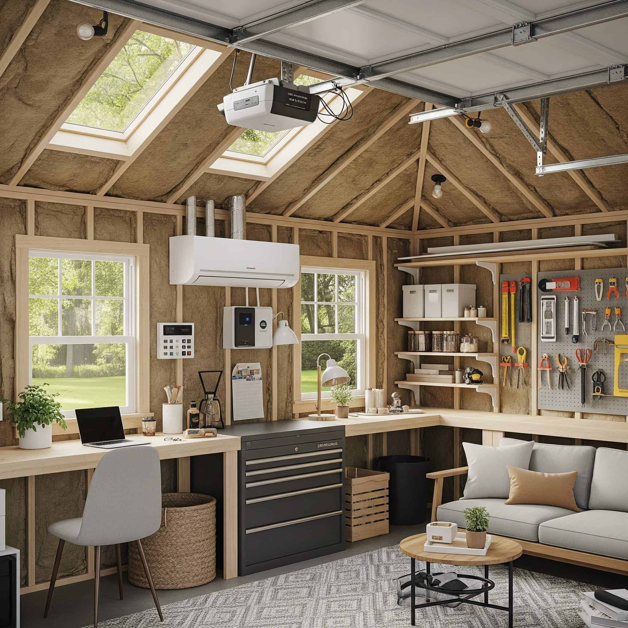Climate Control and Comfort Solutions for Garage She Sheds.