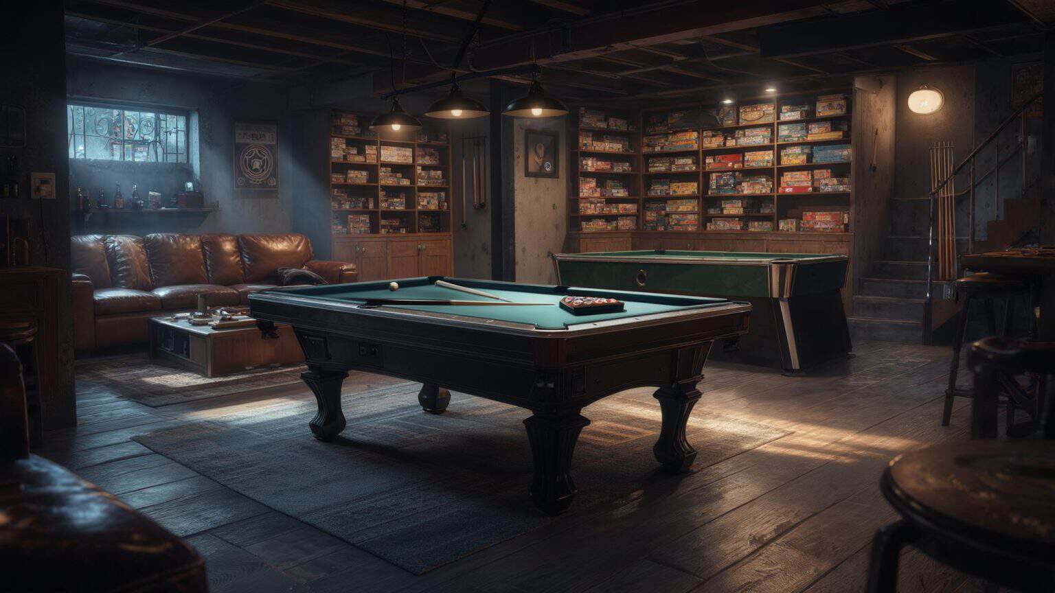 25 Ultimate Basement Game Room Ideas | Jiffy Junk